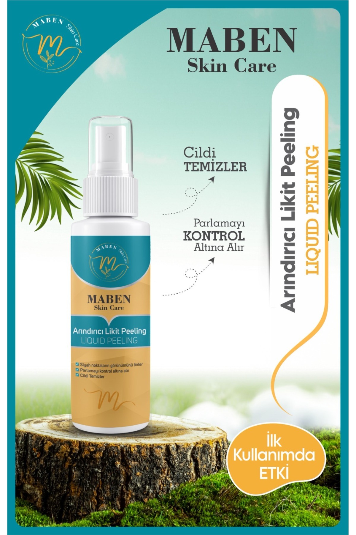 Arındırıcı Likit Peeling Pürüzsüzleştirici Kırışıklık, ve Leke Karşıtı Yüz ve El Peeling Jel 100gr — maben01 — تصویر 9 از 9
