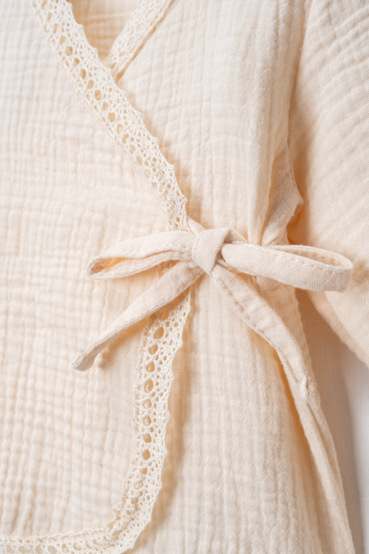 FURYATEX Organik Pamuk Müslin 3’lü Bebek Seti Çift Katlı Müslin Yeni Doğan Takım – %100 Pamuk fotoğrafı 4 (önizleme)