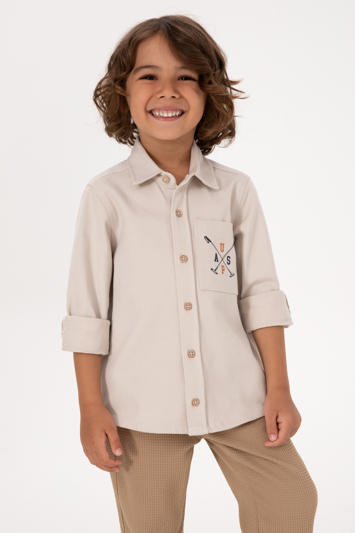 یو اس پولو پیراهن آستین بلند پسرانه طرح سنگ کد ۵۰۳۱۶۶۸۱-VR۰۴۹ یو اس پولو پیراهن آستین بلند پسرانه طرح سنگ کد ۵۰۳۱۶۶۸۱-VR۰۴۹