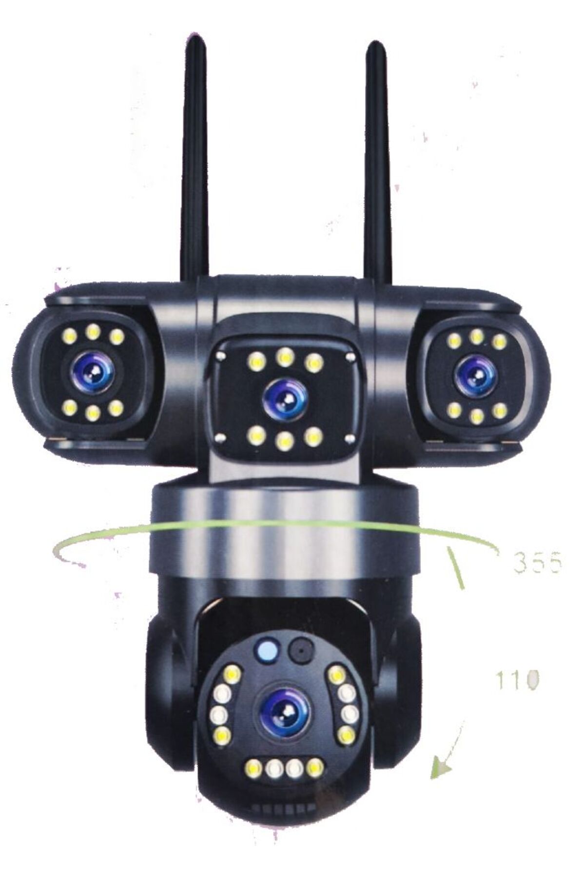 O-KAM Okam 6060 4G 6Mp Dual Lens - Solar Panel - Sim Kart Destekli