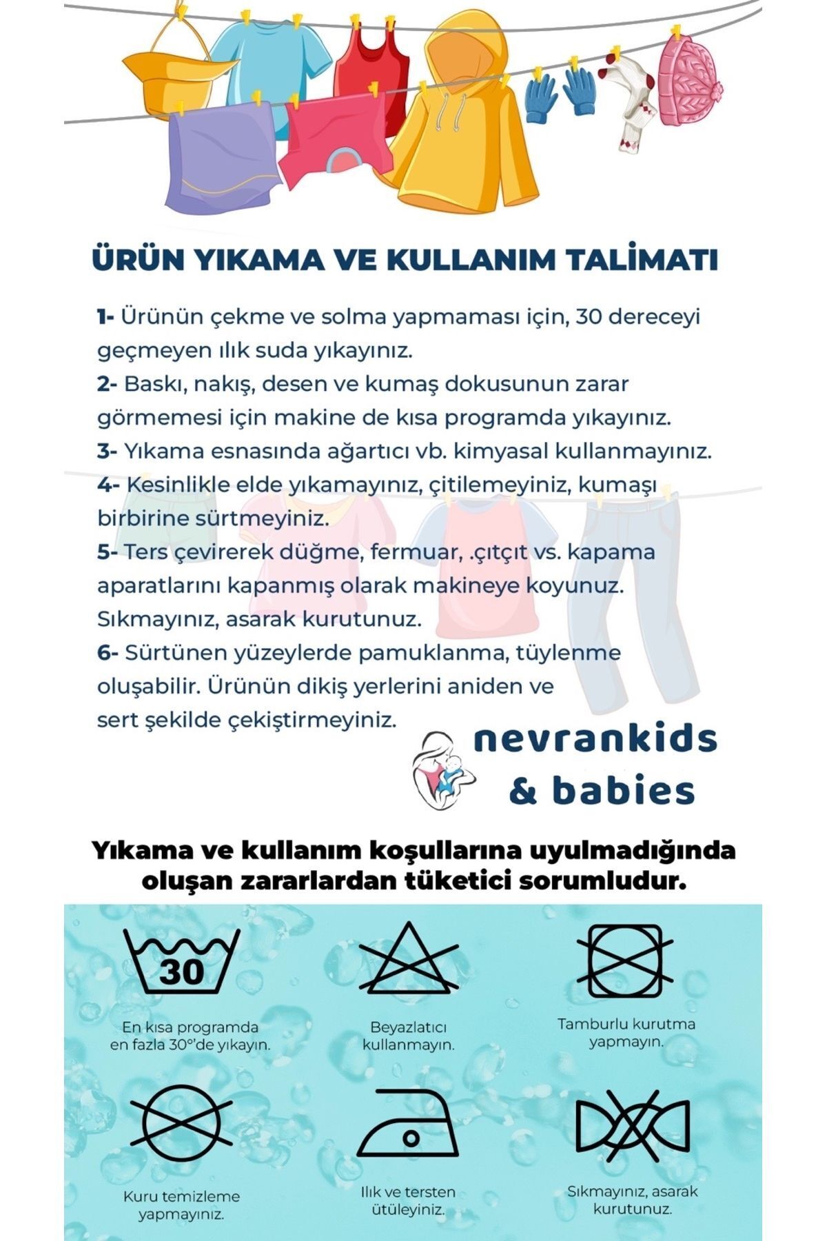 nevrankids Neşeli Bebeklerimiz Zürafa-fil Nakış 5 Parça Hastane Çıkış Seti fotoğrafı 7 (önizleme)