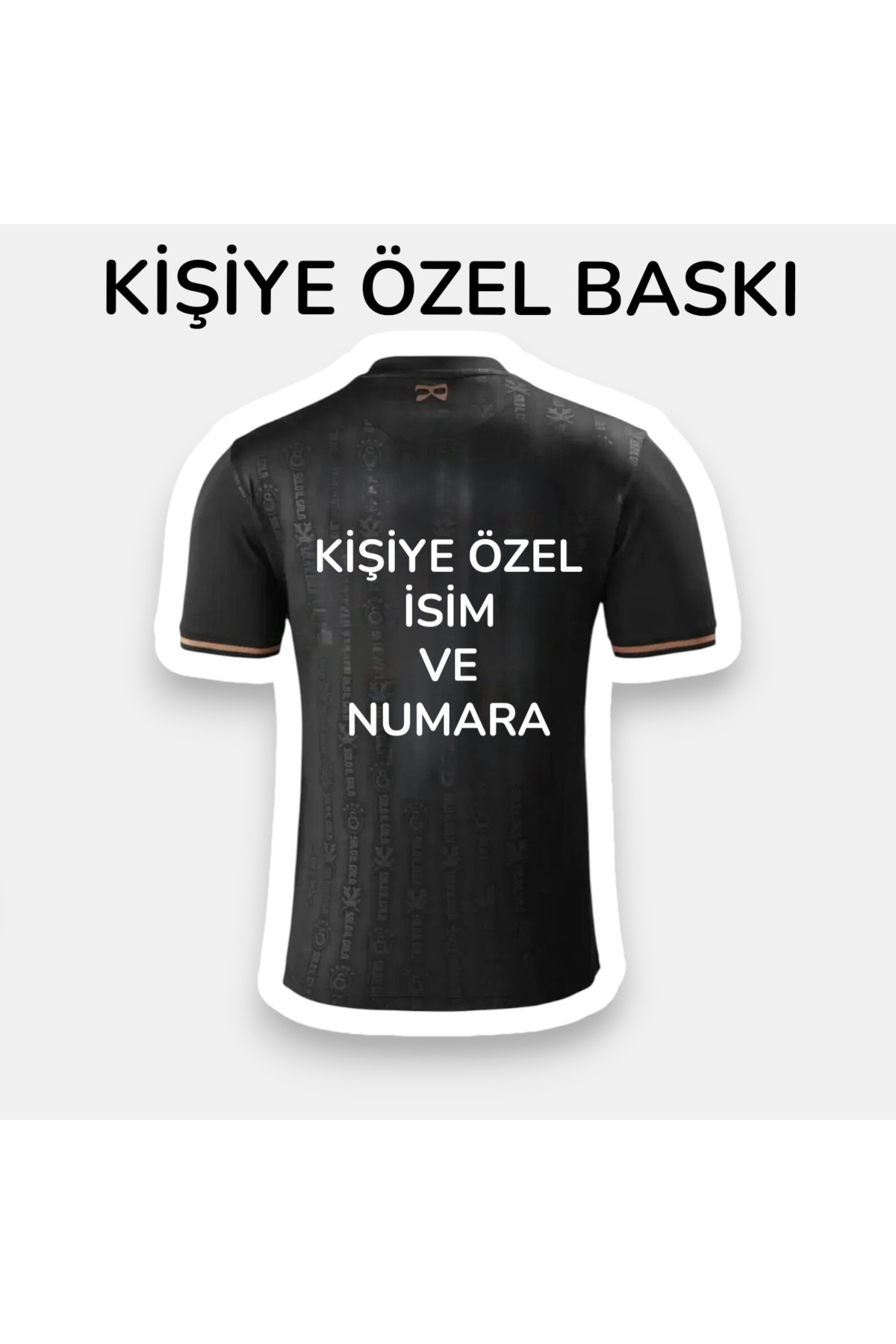 Quaxram Özel Baskılı G'âlâtâ.sârây 25-26 Yeni Sezon SOLO Yetişkin Futbol Forması SİYAH FUTBOL FORMASI