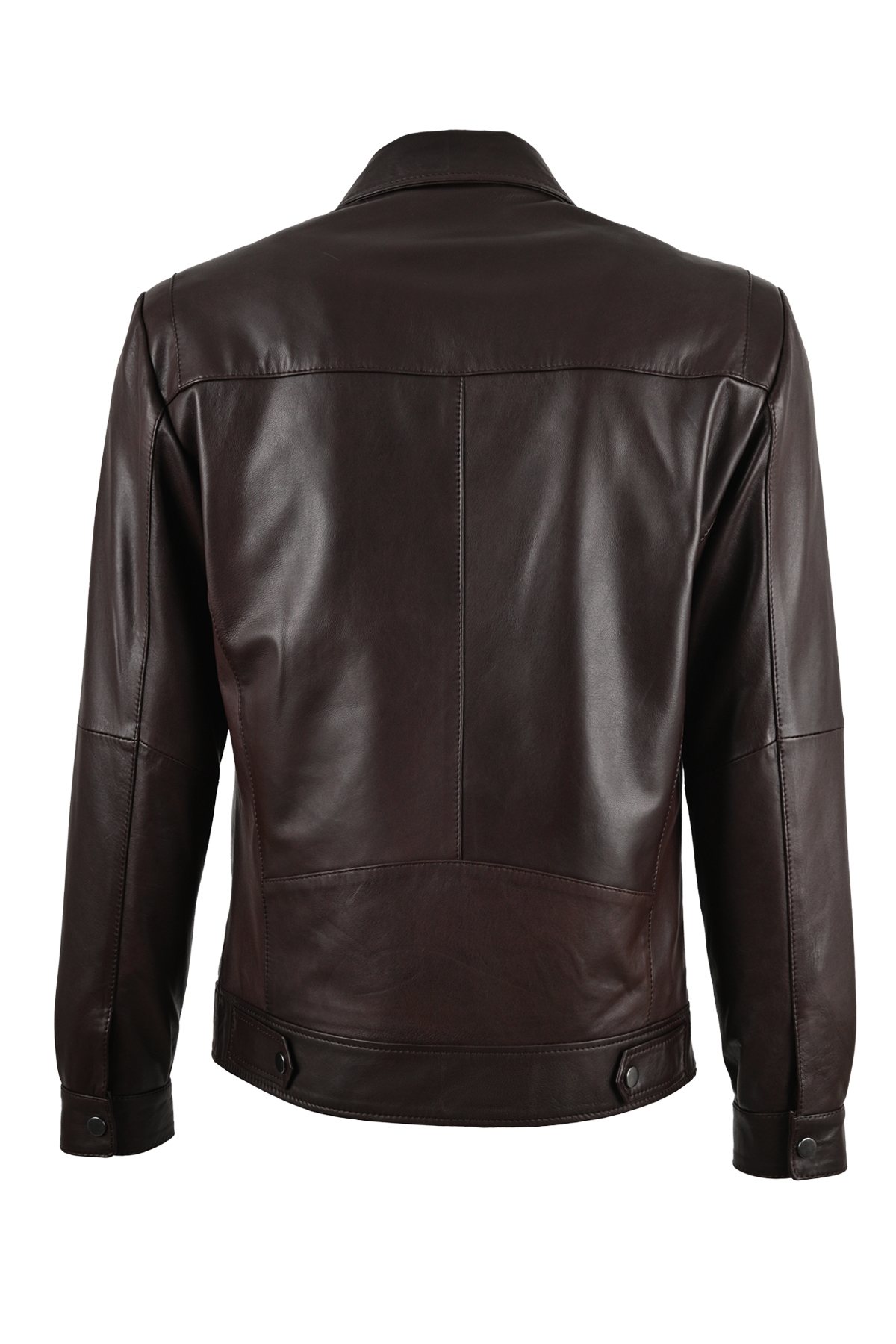 ALİN  Leo Hakiki Deri Erkek Casual Kahve Hakiki Deri Mont Beden Ölçüleri Görselde - Görsel 6