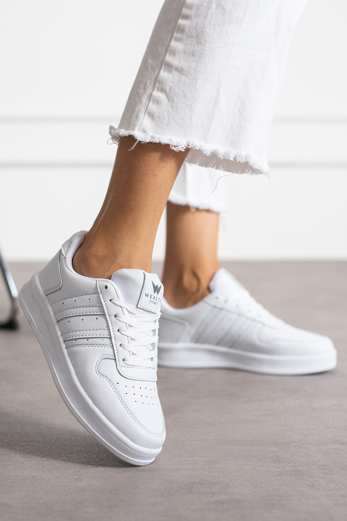 en7 Λευκό Unisex Sneaker Jh176