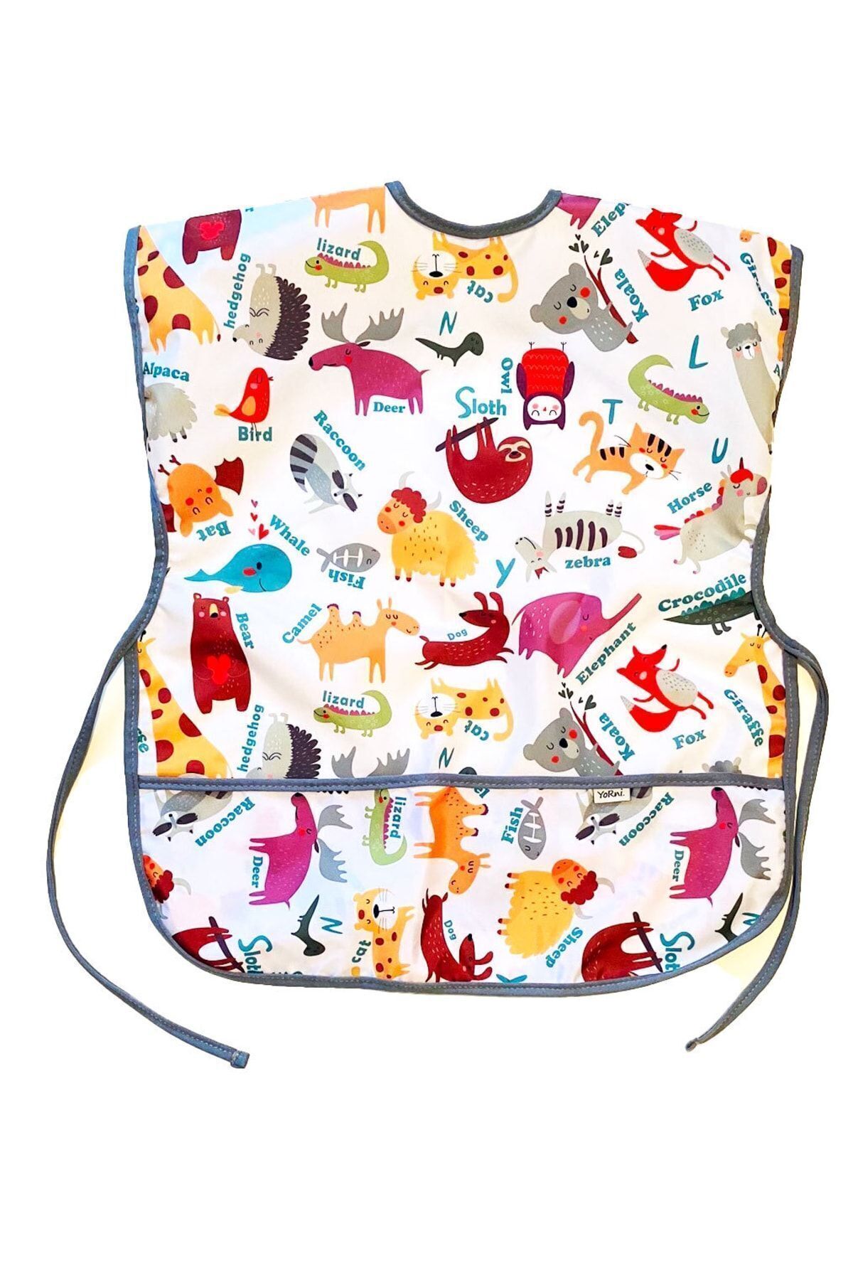 yorni 3-6yaş, Zoo, KISA Kollu, Belden BAĞCIKLI ve Boyundan Cırtlı, Cepli Çocuk Faaliyet, Aktivite Önlüğü fotoğrafı 3 (önizleme)