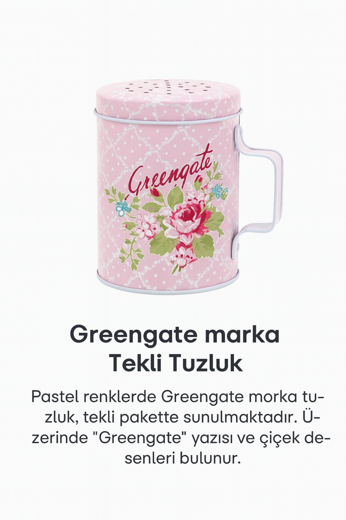 PERLAEVKAHVE Metal Tutamaçlı Baharatlık