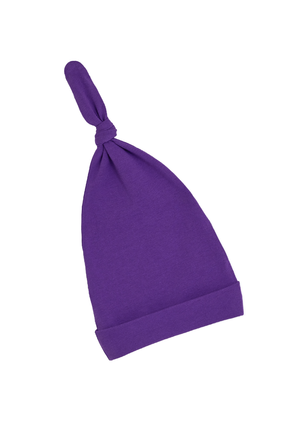 Babygiz Yenidoğan Kız Erkek Bebek %100 Pamuklu Penye Extra Yumuşak Hafif Terletmez Bere Mor fotoğrafı 7 (önizleme)