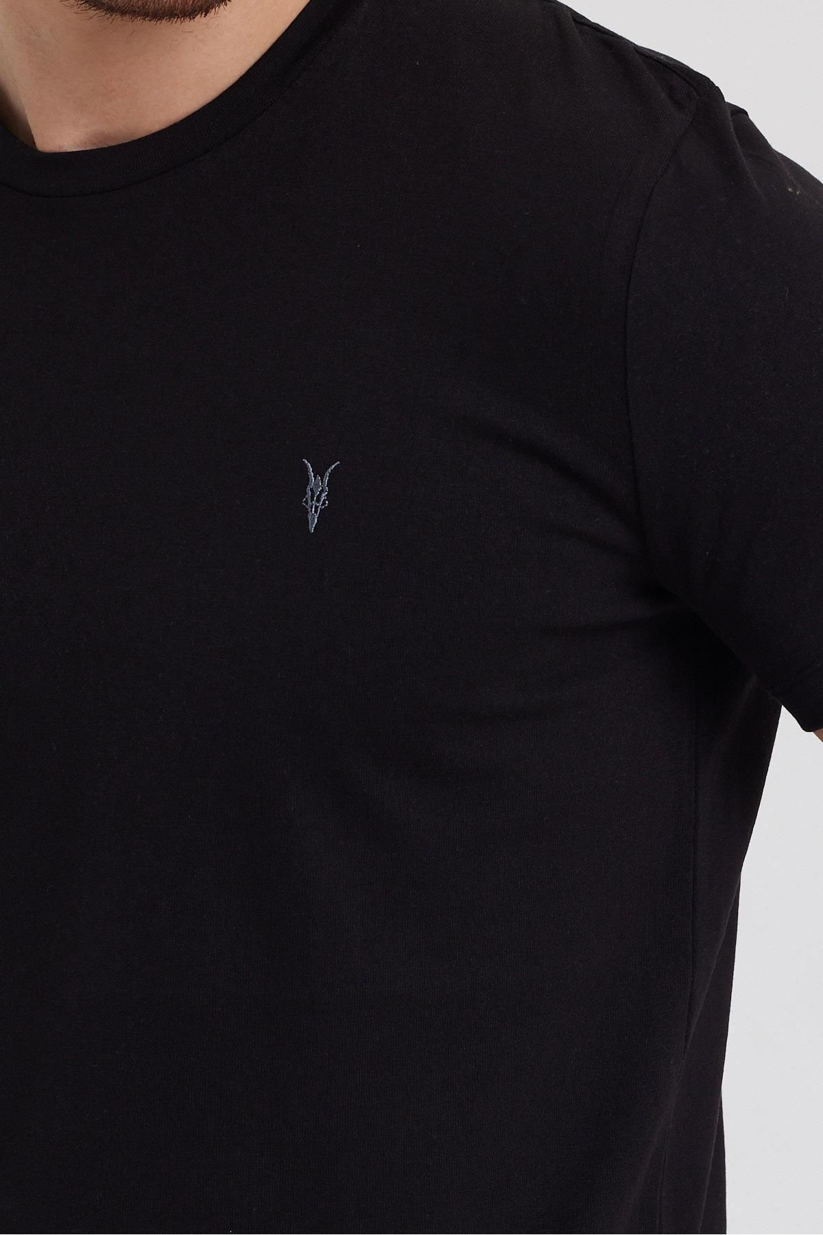 COMBİNE MİCHAİL  Standart Kalıp Basic Relaxed 5-li Paket T-shirt - Görsel 9