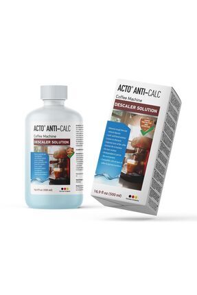 Acto ® Antı-calc 500 ml | Kahve Makinaları Için Sıvı Kireç Çözücü