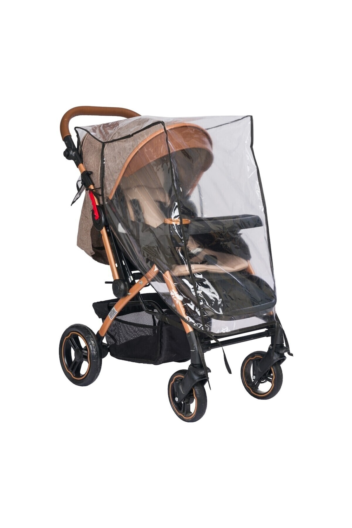 Malzek Lüks Bebek Arabası Yağmurluğu fotoğrafı 3 (önizleme)