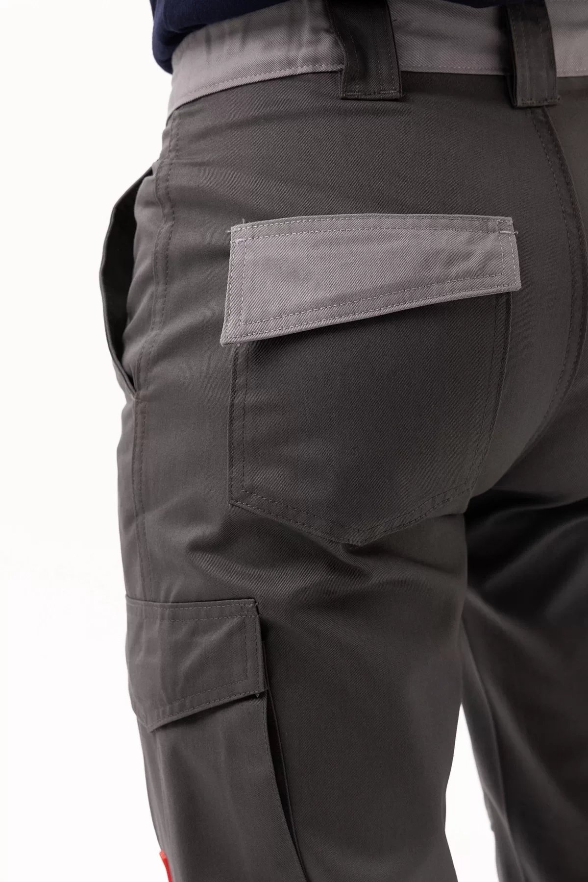 Erkek İş Pantolonu Çok Cepli Dayanıklı Gabardin Kumaş Pyrus Rahat Ergonomik Tasarım