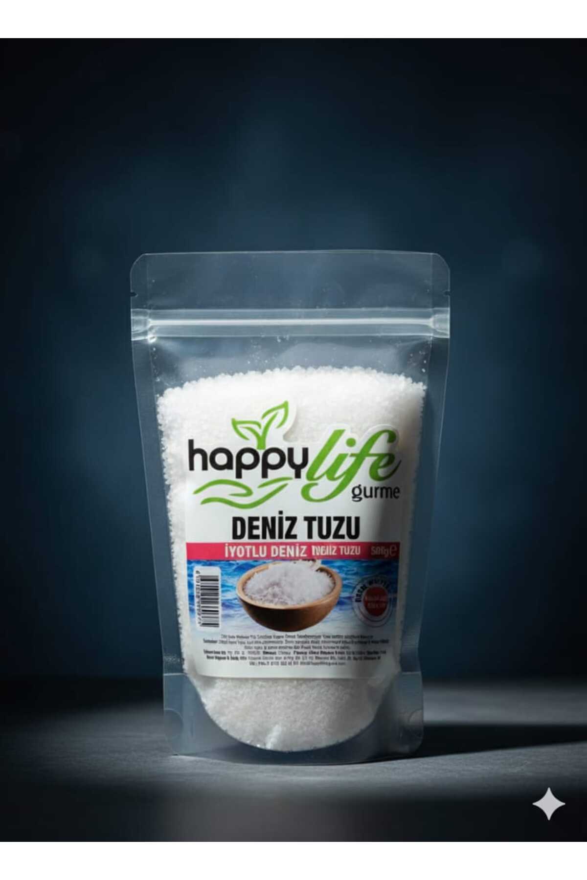 Happy Life IYOTLU DENİZ TUZU 500GR - Fiyatı, Yorumları