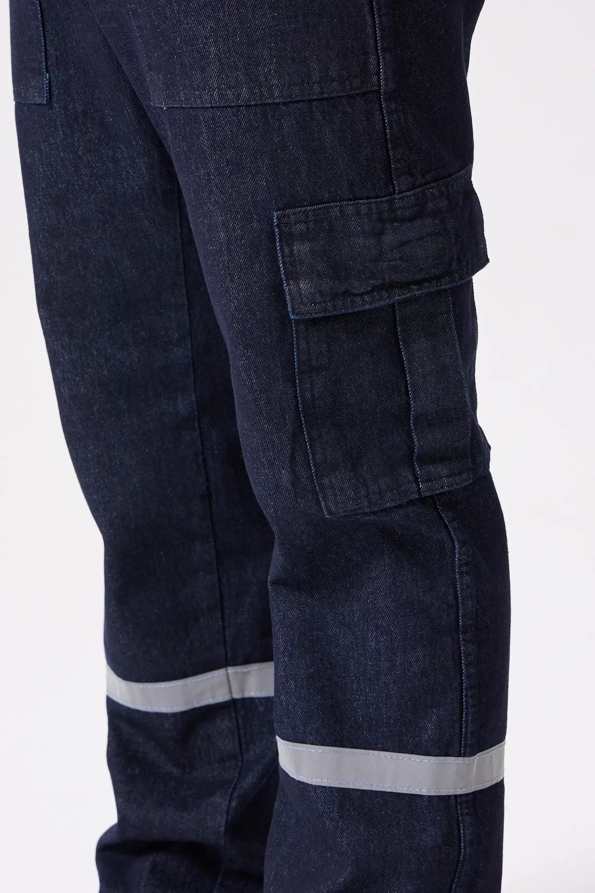 Tulipa Denim Yazlık İş Pantolonu Koyu Hafif