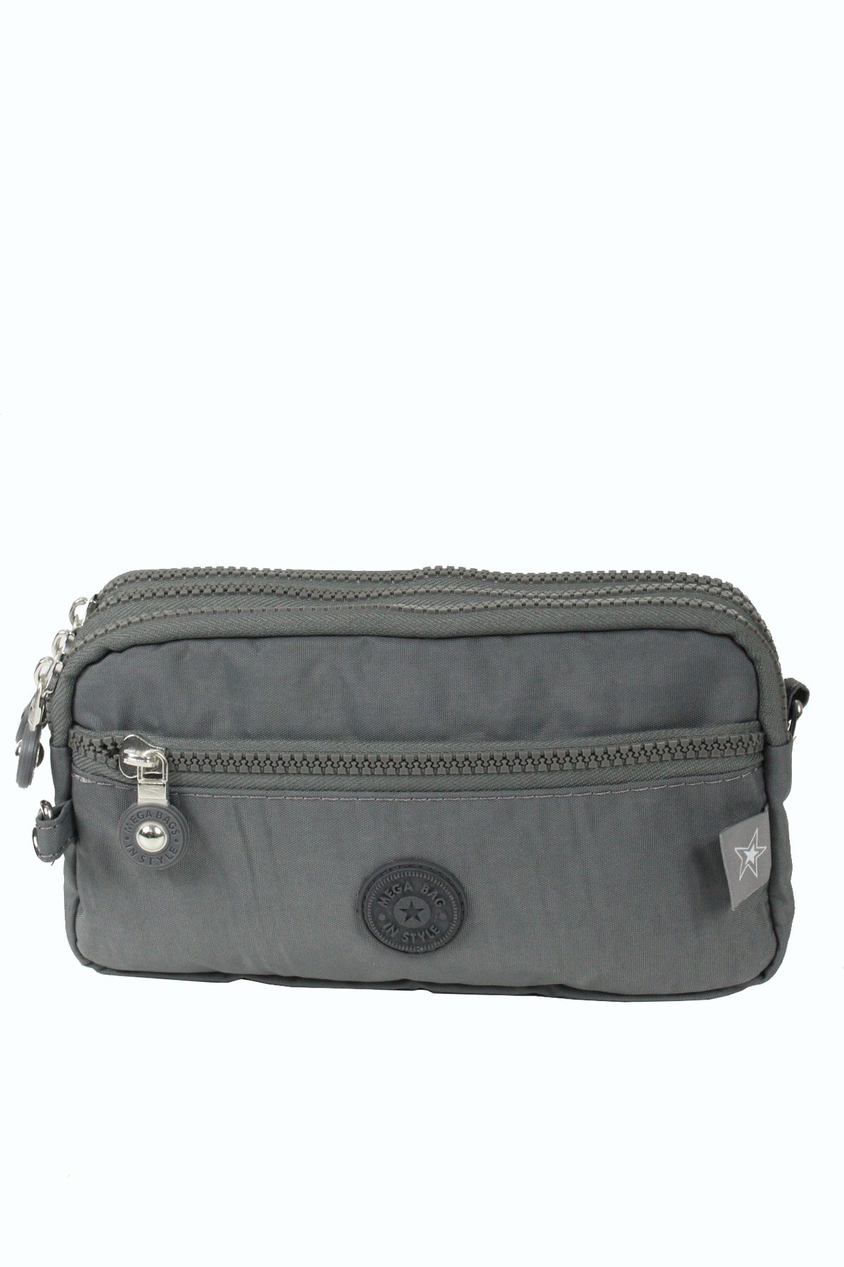 M 231 Mega Bag Krinkıl Kumaş Unisex El Omuz Çantası, Telefonluk (yatay), Clutch