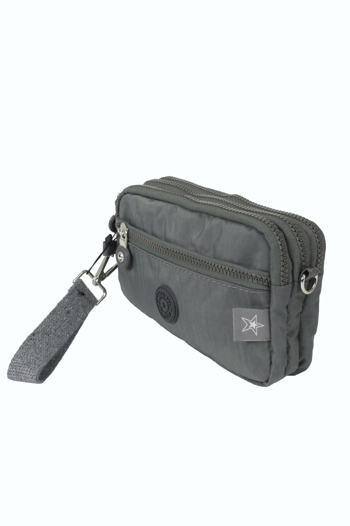 M 231 Mega Bag Krinkıl Kumaş Unisex El Omuz Çantası, Telefonluk (yatay), Clutch