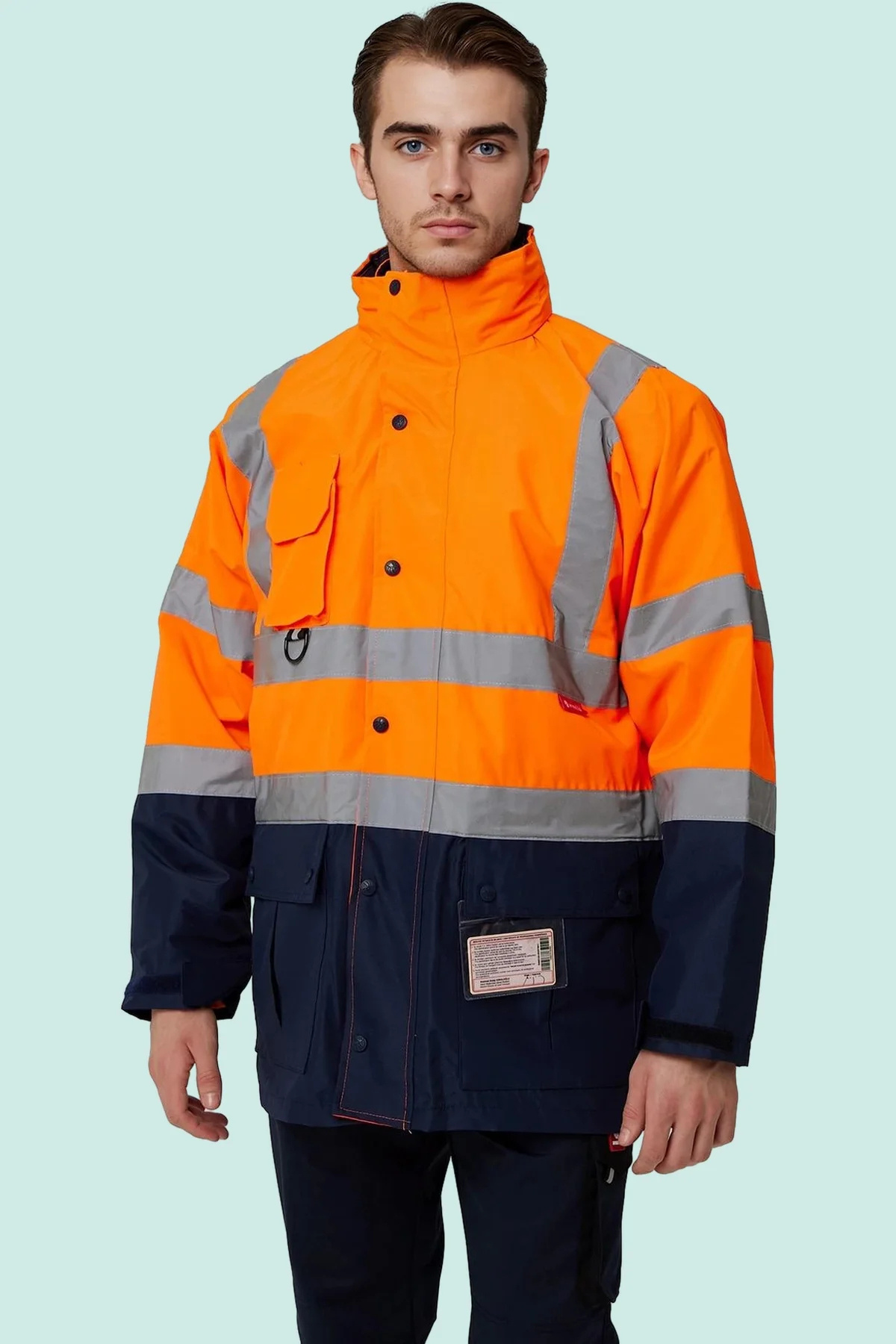 Neon İş Güvenliği Kışlık Mont 5n1 EN ISO 13688 20471 343 Eradium