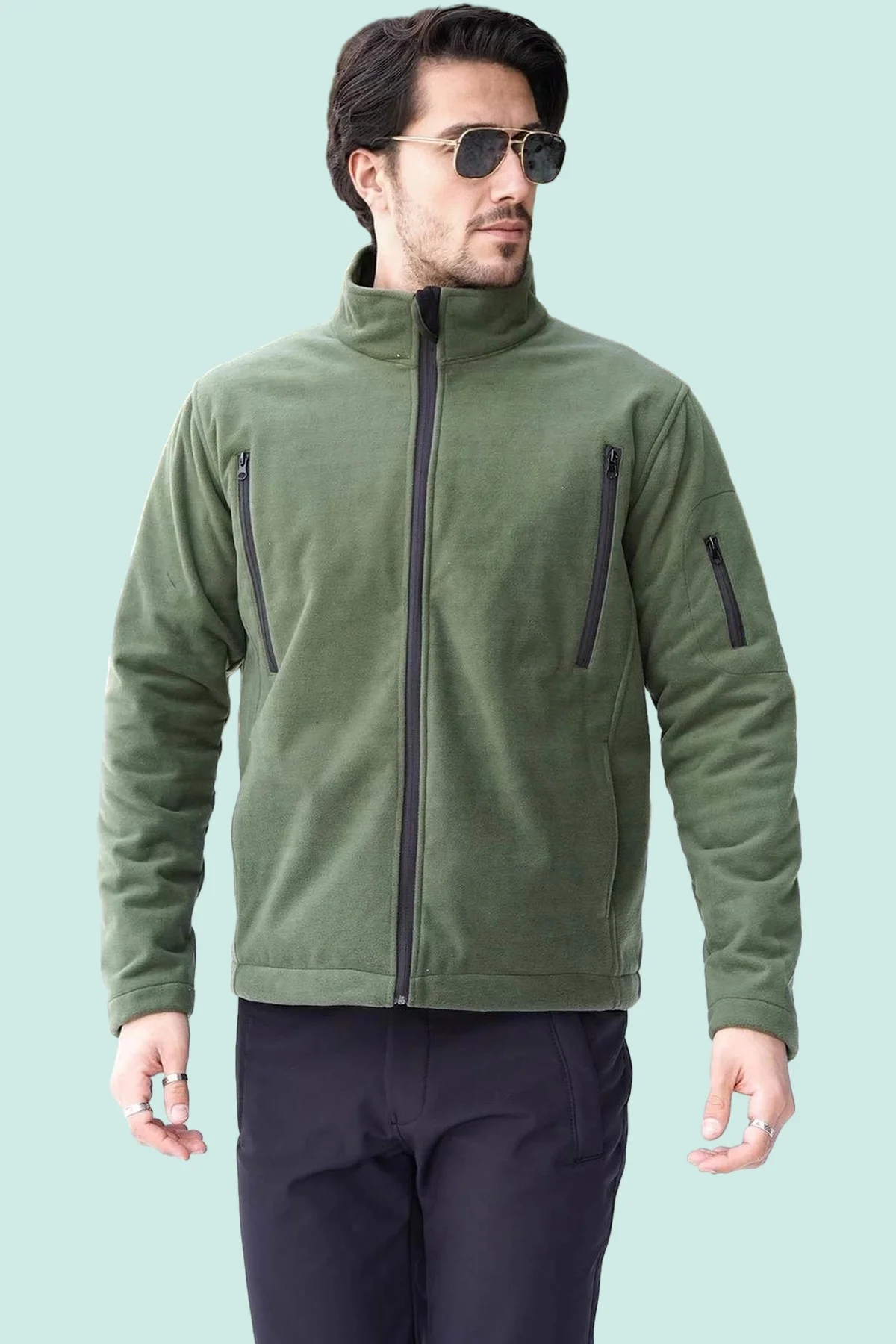 Erkek Kışlık Su Geçirmez Polar Mont Fy68 Fiyort Tundra Fonksiyonel Cepli Outdoor Ceket
