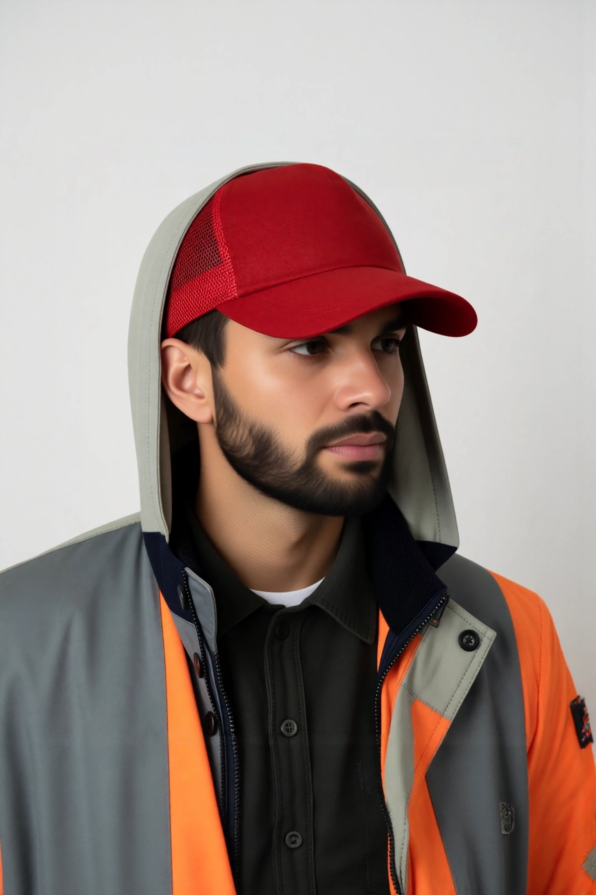 Nefes Alabilen Fileli Şapka Yazlık İş Şapkası Günlük Gabardin