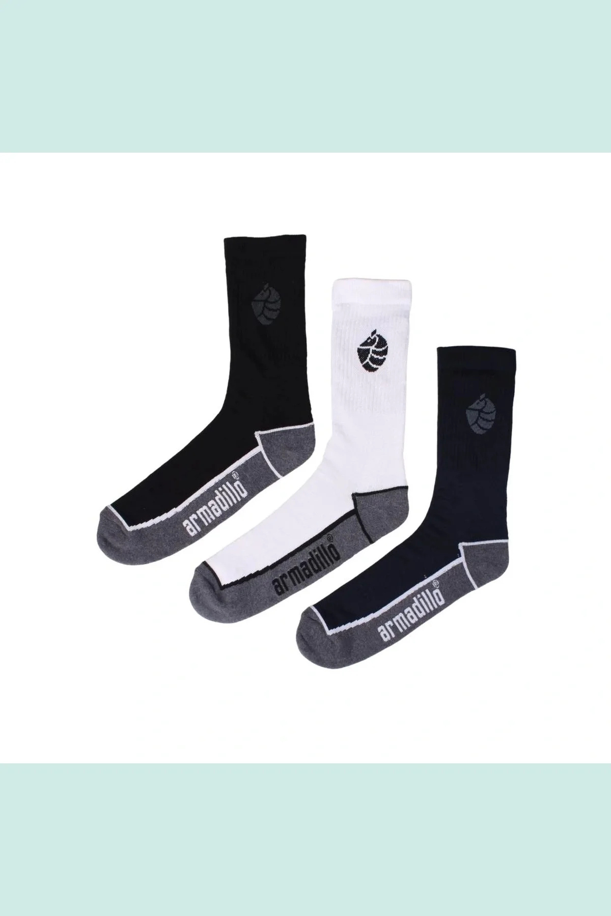 Armadillo Erkek Kışlık Çorap 3lü Set soket laci çizgili
