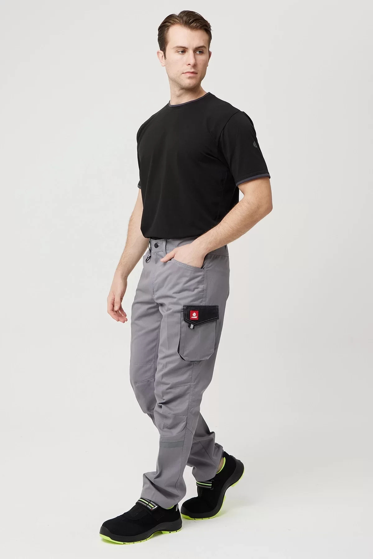 Erkek İş Pantolonu Dayanıklı Gabardin Kumaş Alkanna Trousers Fonksiyonel