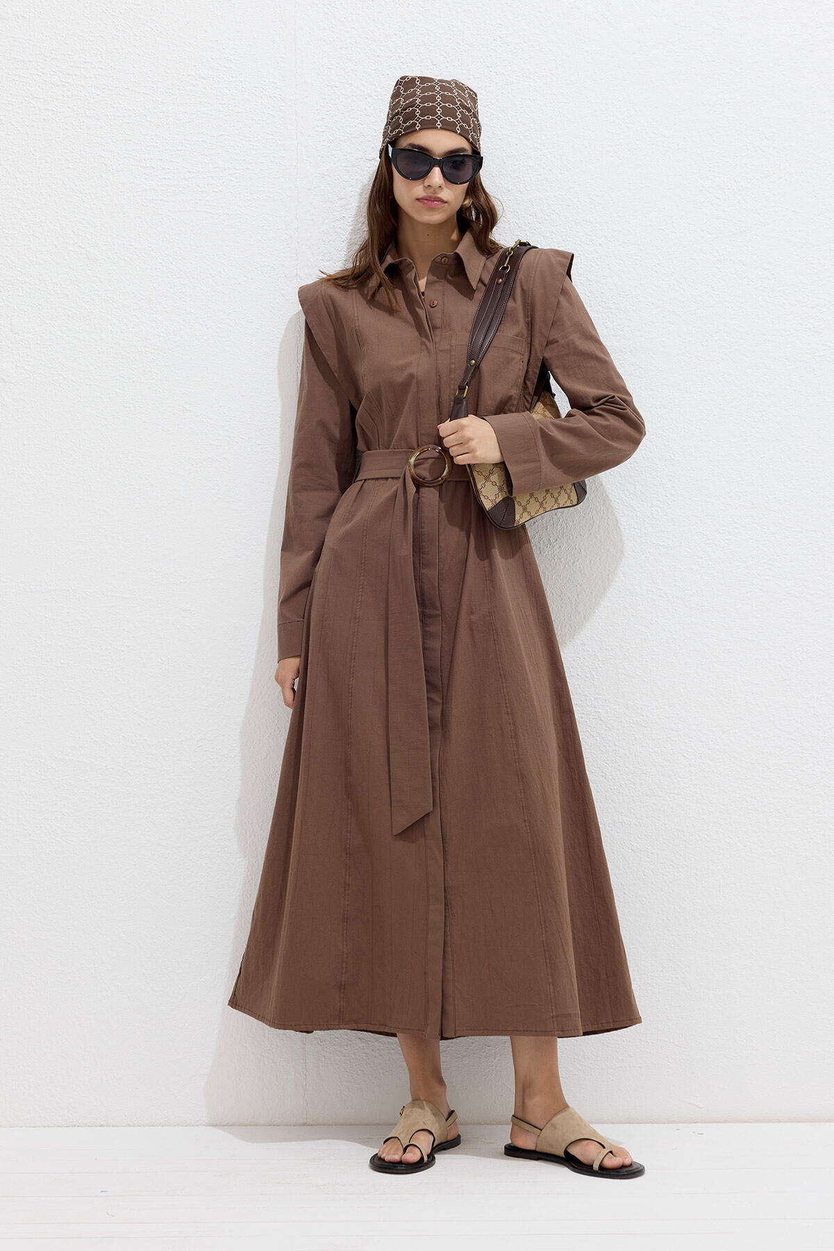 manuka brown dress Petal and Pup Women's Norva Maxi Dress