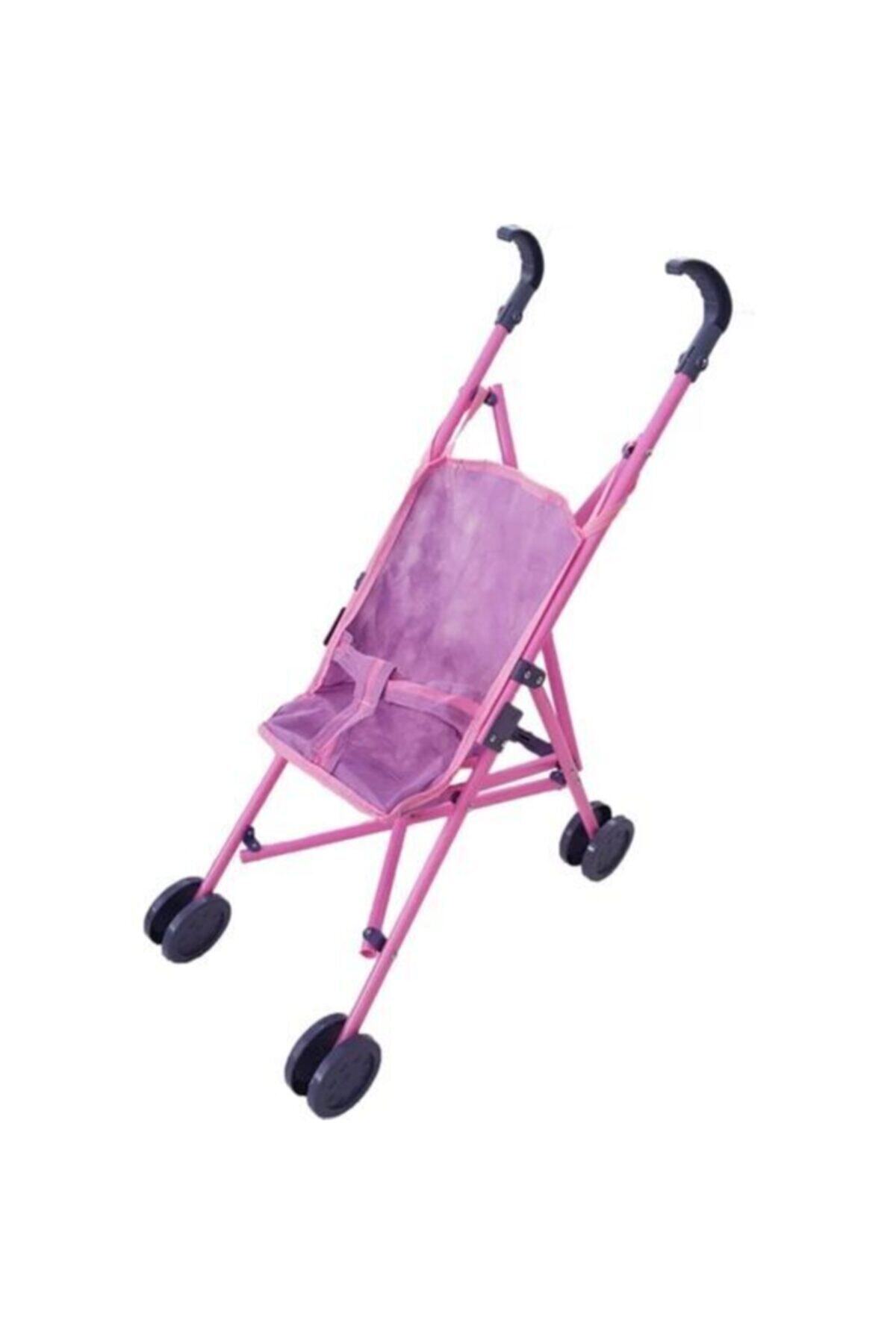 BULDUK Katlanabilir Baston Puset Pembe Oyuncak Puset Bebek Arabası 62 Cm Kız Çocuk Arabası fotoğrafı 4 (önizleme)