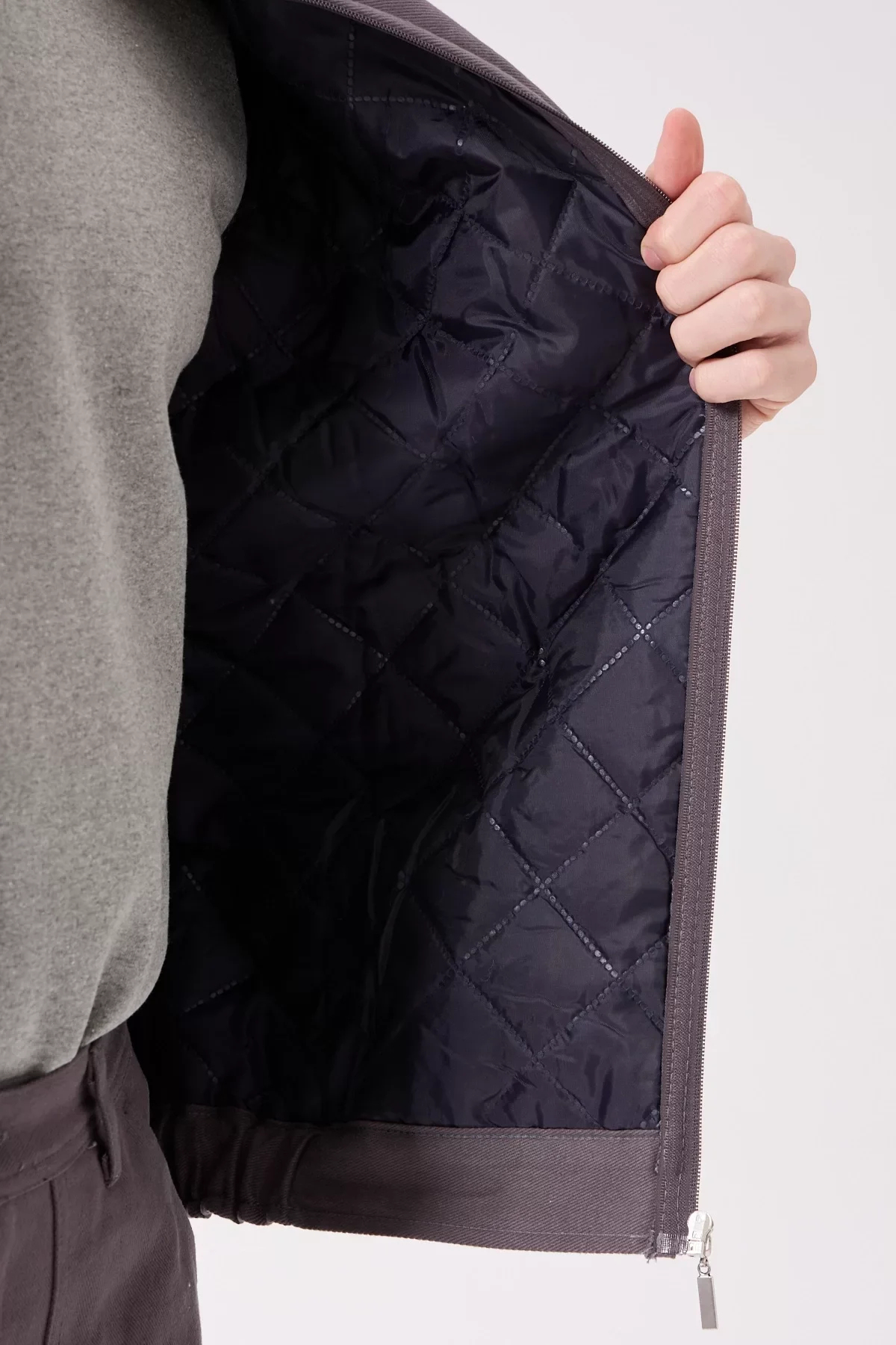 Kışlık Gabardin Yelek Erkek İş Güvenliği Galanthus Outdoor Sıcak Tutucu Rüzgar Geçirmez