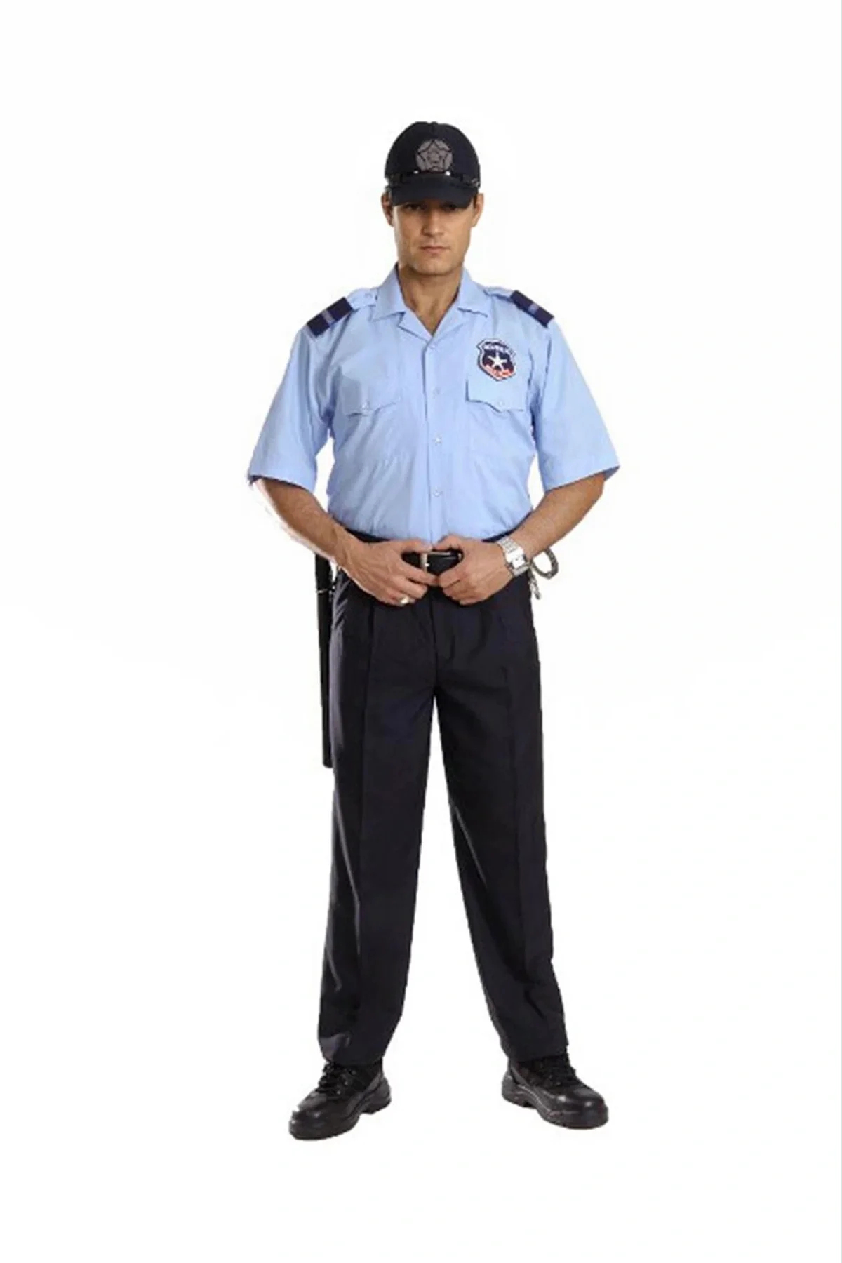Erkek Gabardin Güvenlik Pantolonu Klasik Model Doruk Flato Cepli Görevlisi Pantolon