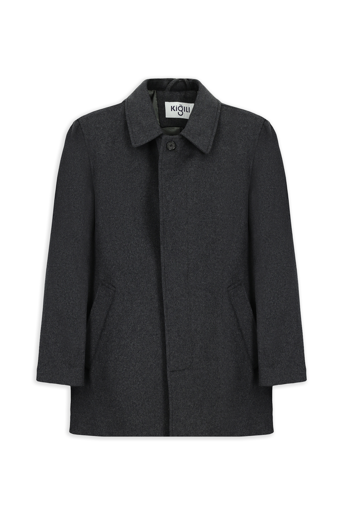 Kiğılı  Klasik Yünlü Kaban - Görsel 7