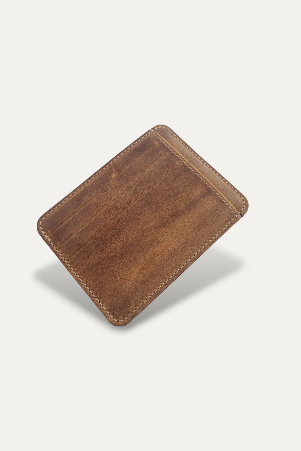 Clavel  Hakiki Deri Slim Kartlık - Görsel 6