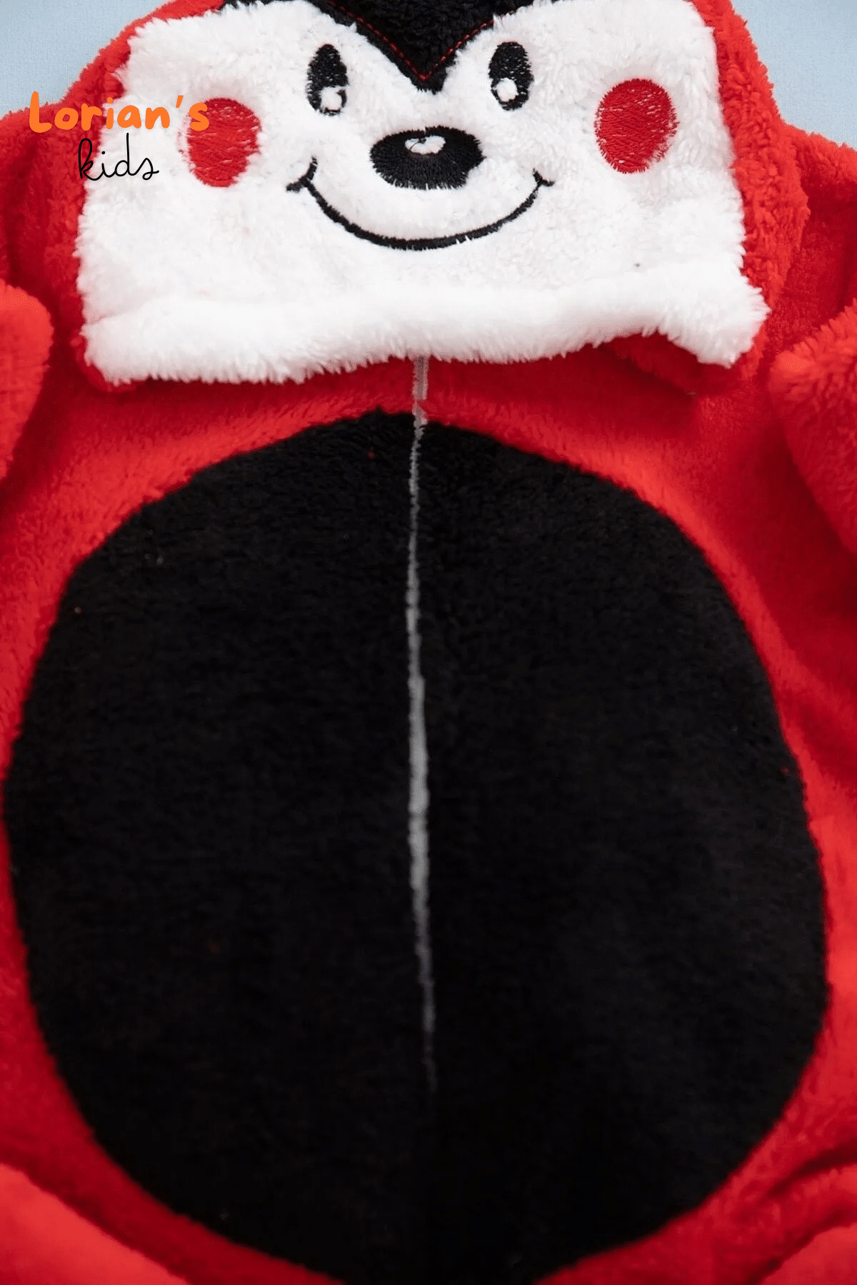 LORIAN'S Welsoft Uğurböceği Yumuşak Peluş Fermuarlı Bebek Tulumu - 6 Yaş fotoğrafı 4 (önizleme)