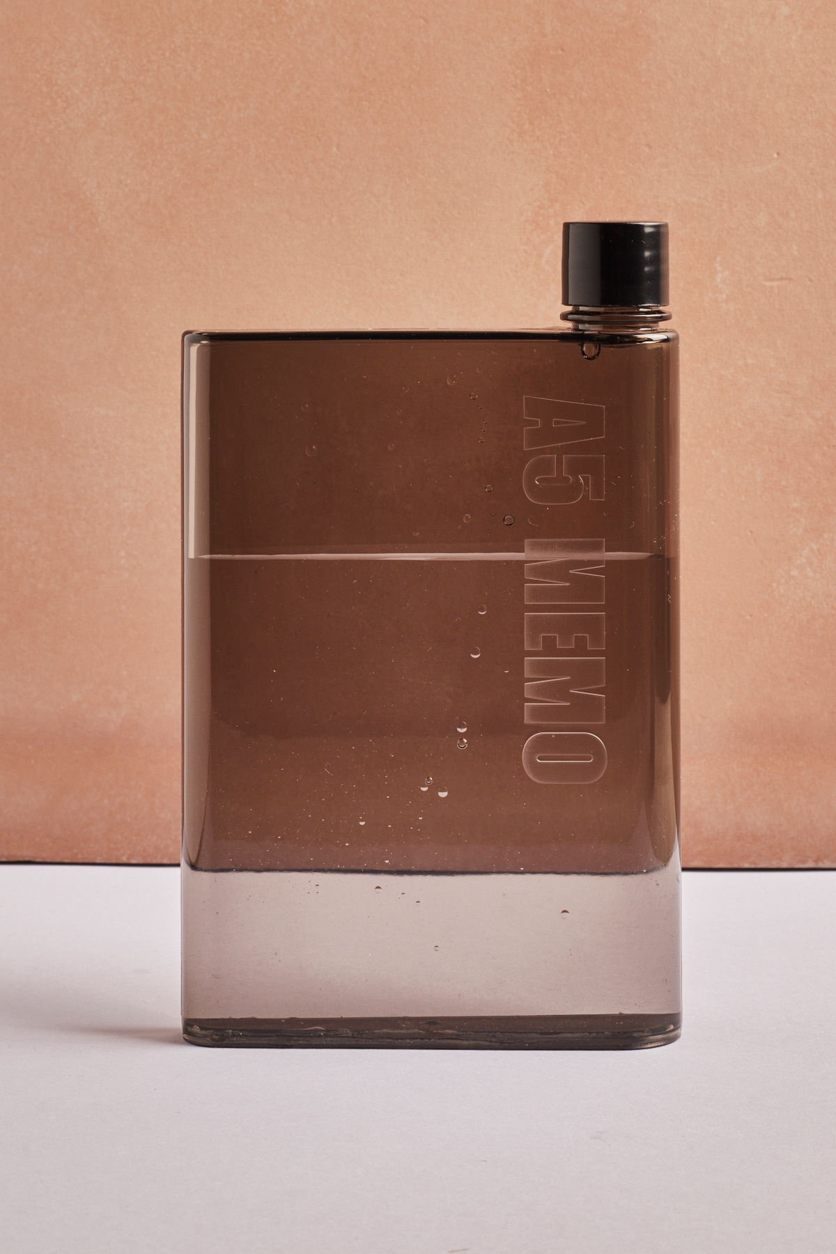 Perotti Sahara A5 MEMO 450ml Bottle Motivasyonel Su Matarası Notebook Sporcu Suluk Su Şişesi