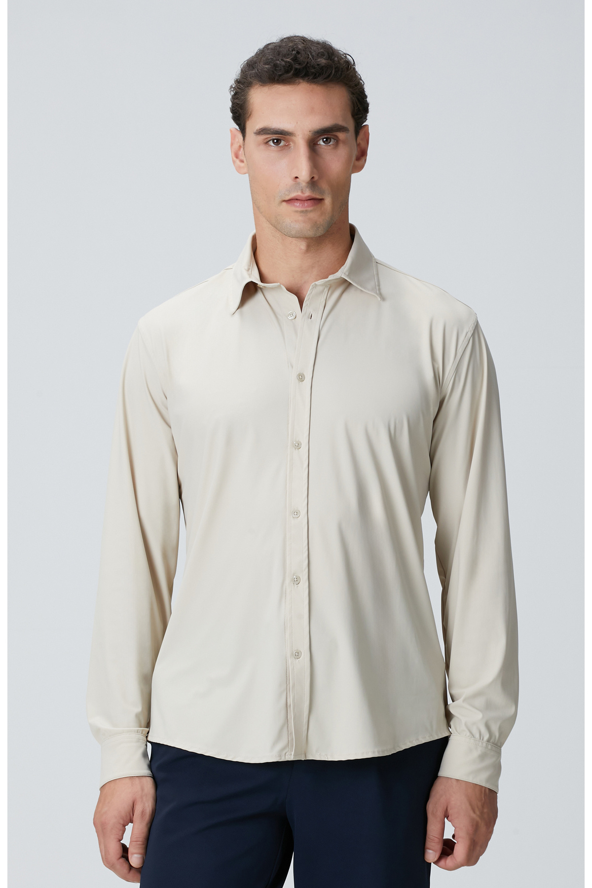 نتورک پیراهن بژ