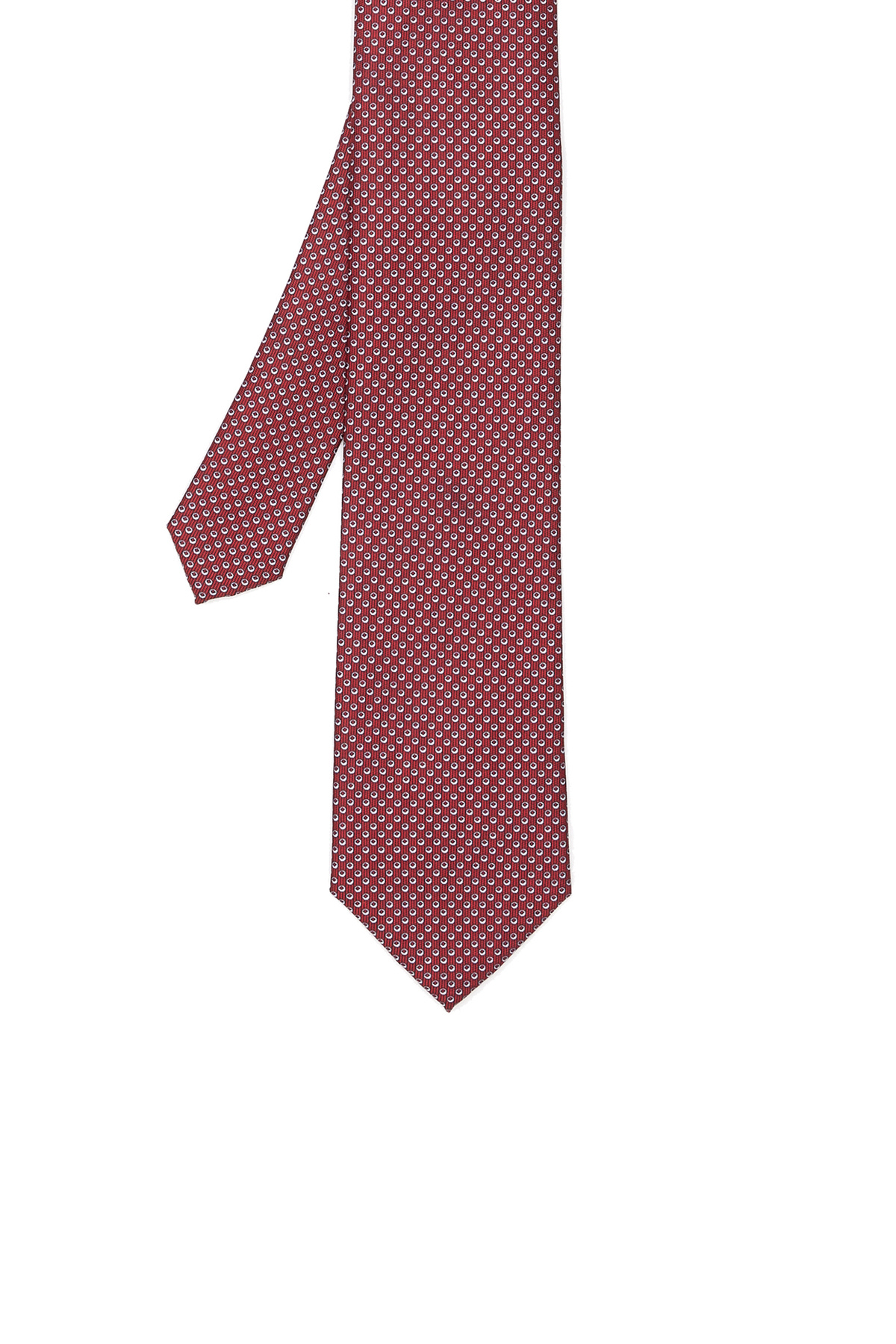 نتورک کراوات طرح‌دار زرشکی