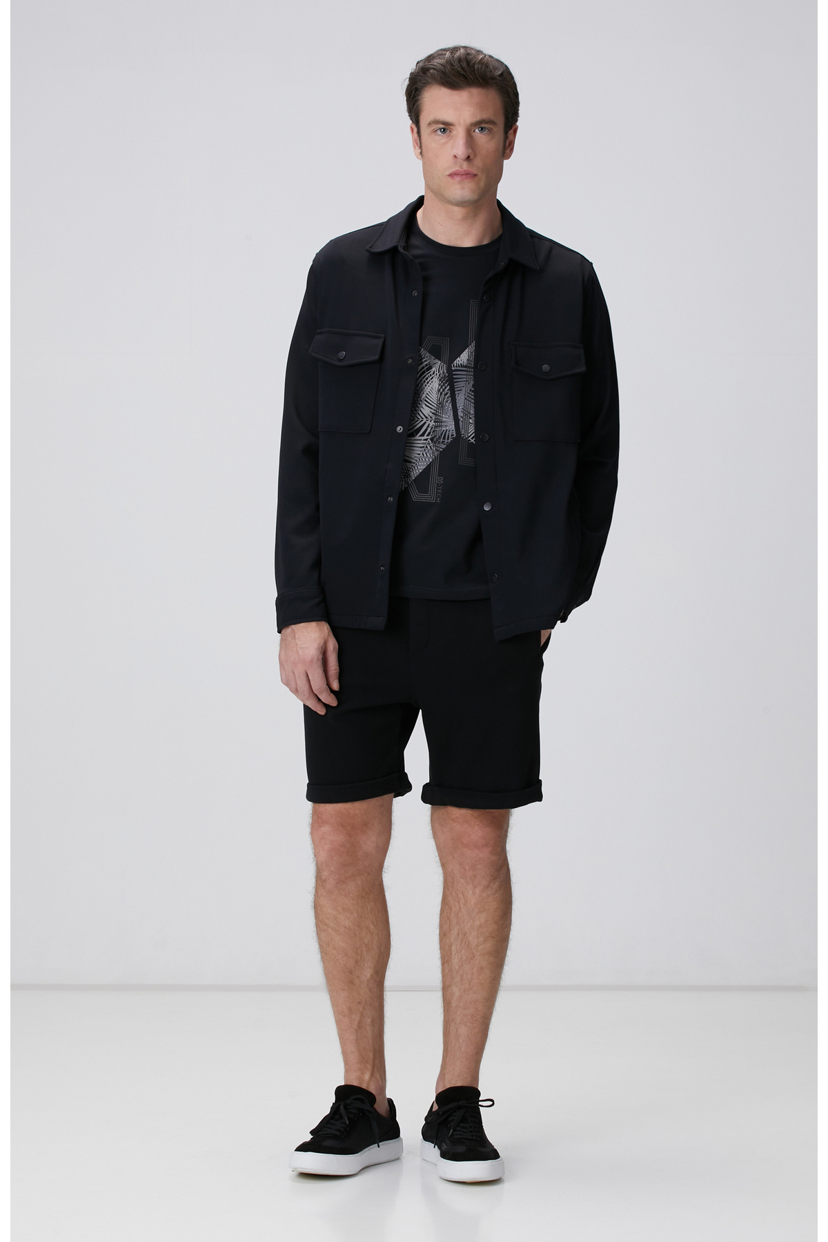 نتورک شلوارک مشکی