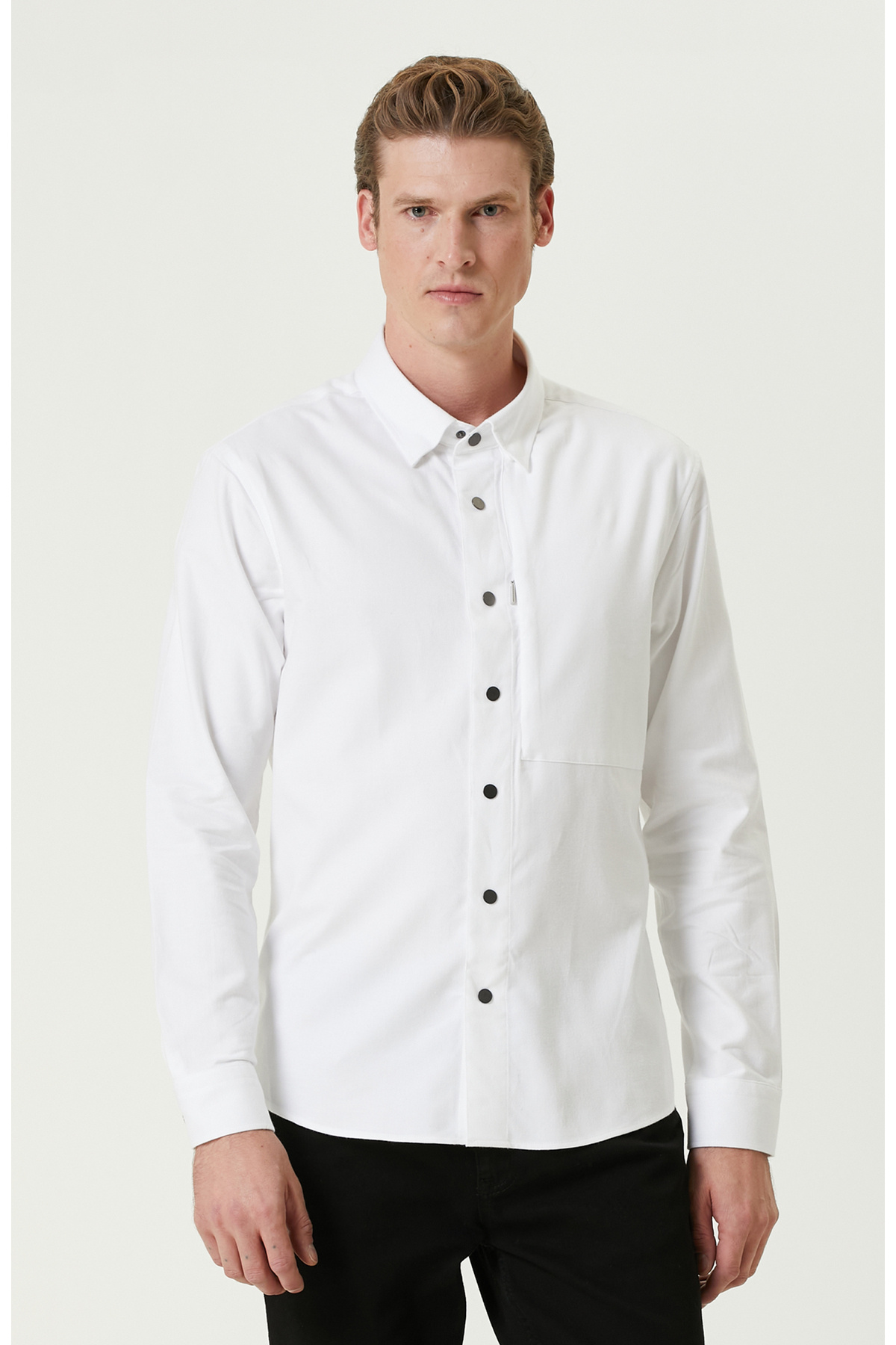 نتورک پیراهن سفید