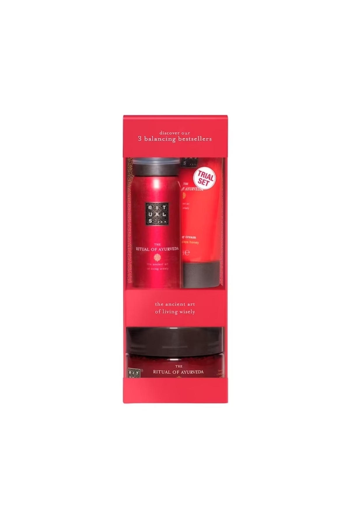 Trendiol Rituals Box Rituals Комплект Rituals Ритуалът на Аюрведа Крем за тяло, 70 мл Скраб ...