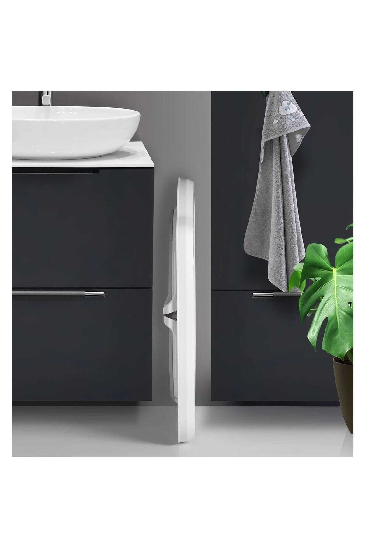 Zuu Baby Katlanabilir Banyo Seti Küvet Kova Ve Maşrapa File Hediyeli -gri fotoğrafı 6 (önizleme)