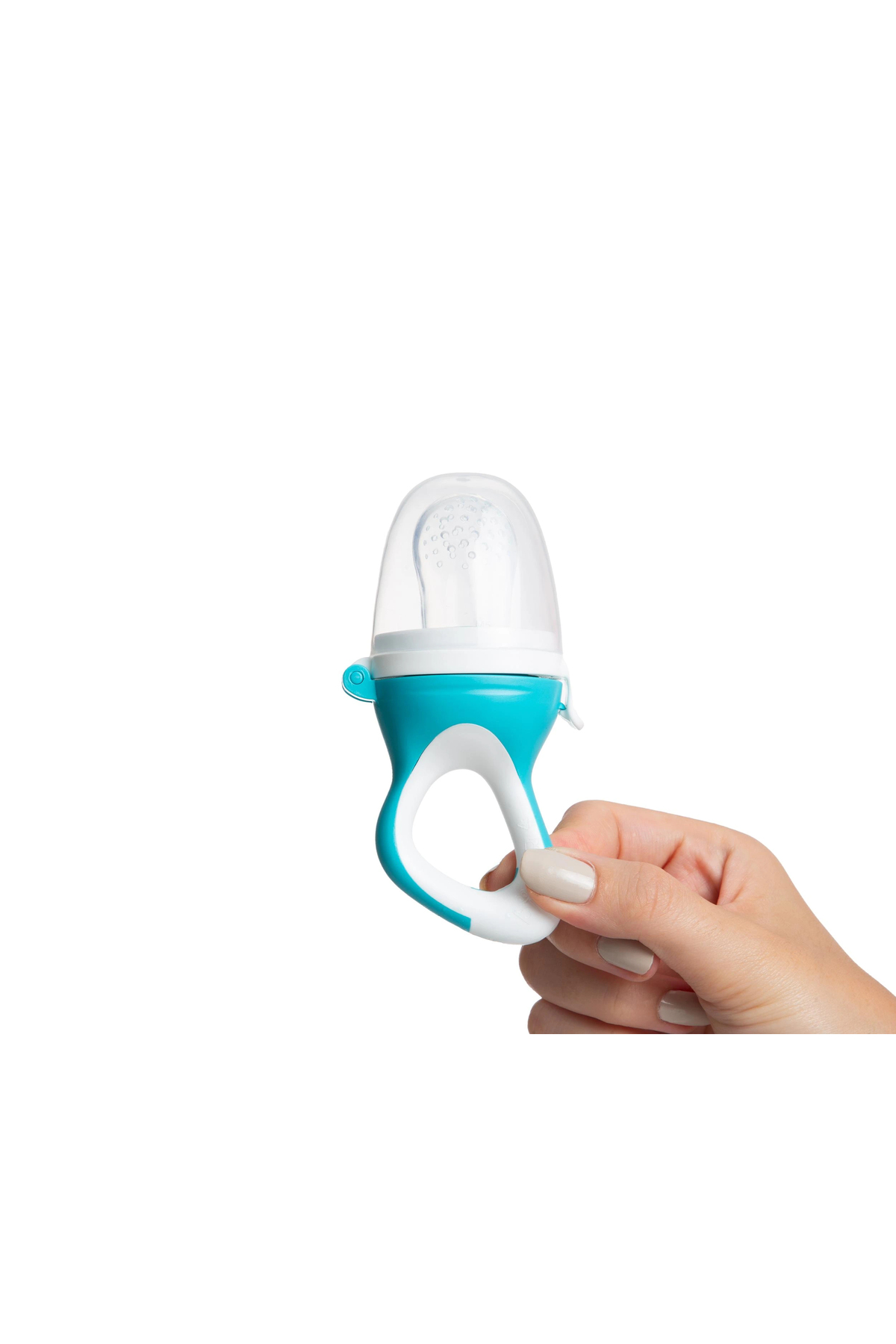 Babyjem Silikon Uçlu Meyve Sebze Emziği Mavi fotoğrafı 3 (önizleme)