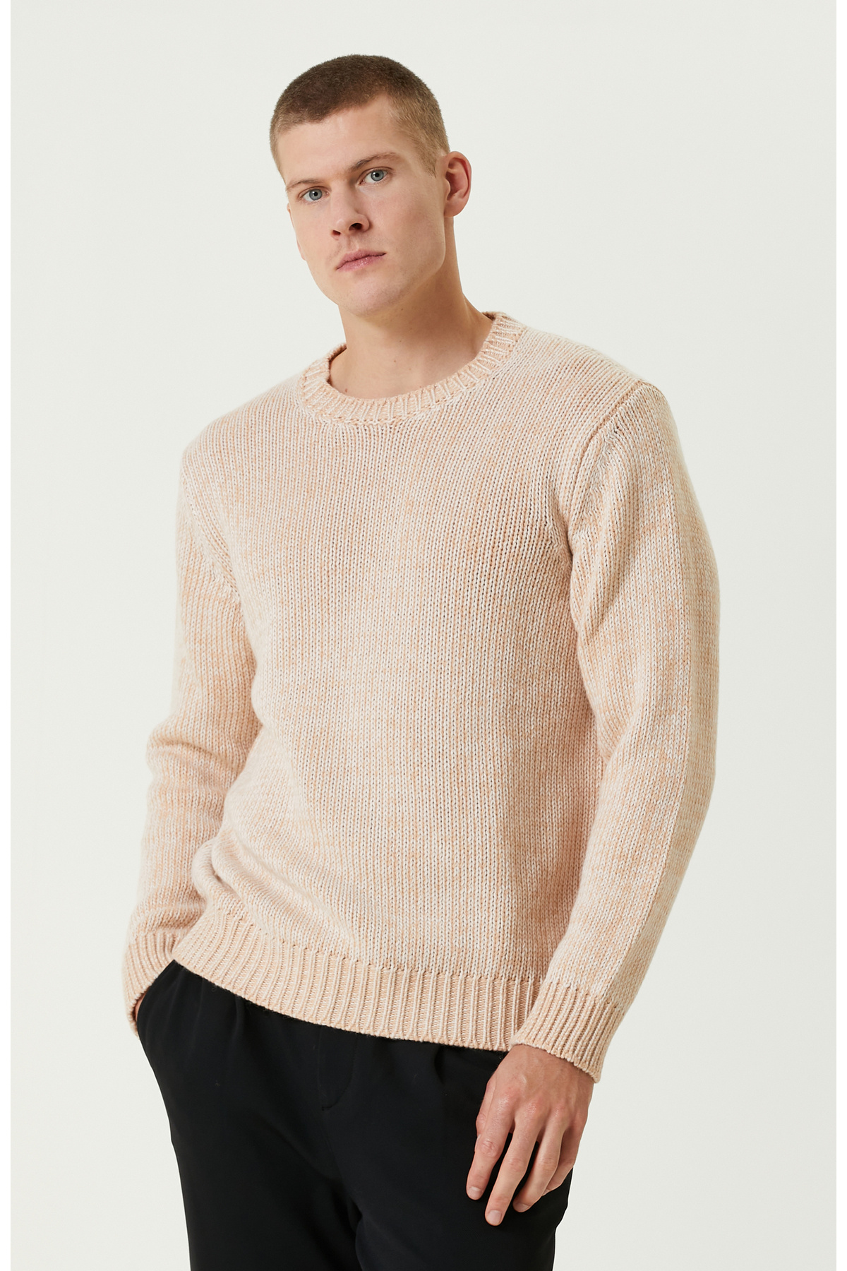 نتورک ژاکت بافتنی ترکیبی کشمیر از برند Salmon Color Limited