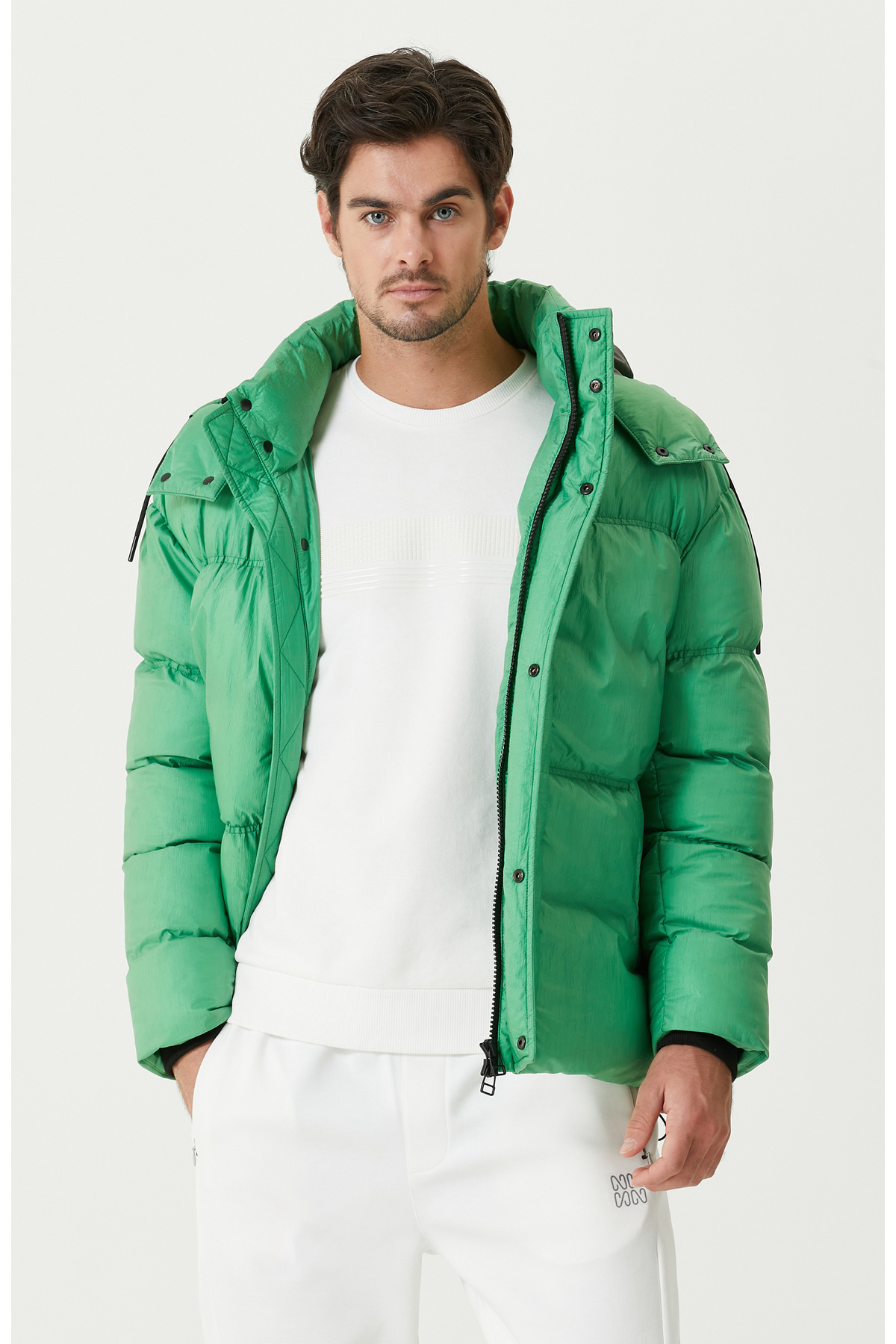 نتورک ژاکت سبز N-Tech