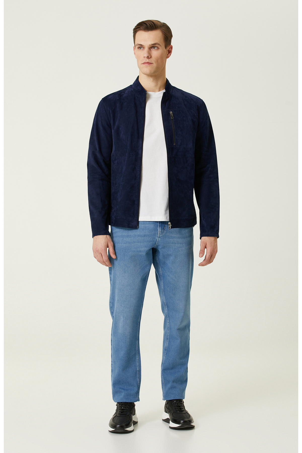 نتورک شلوار جین آبی روشن