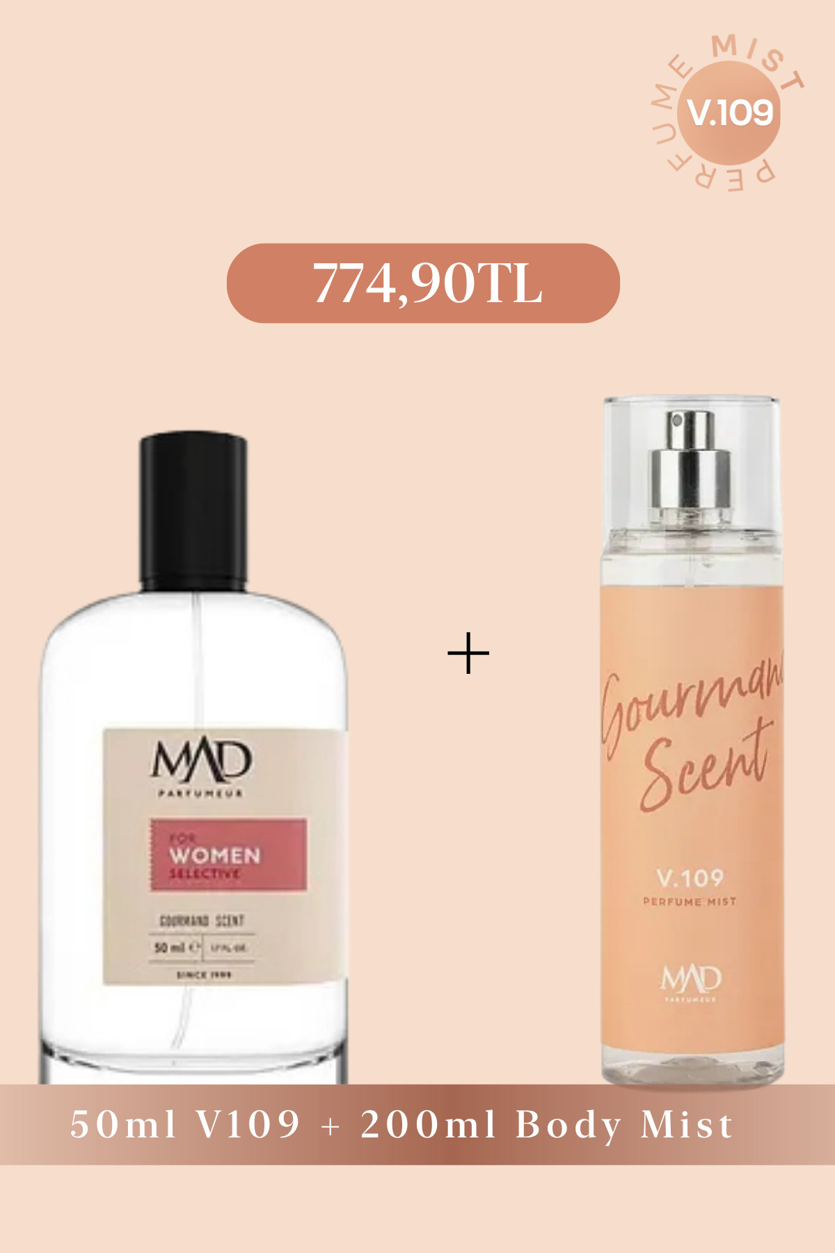 Mad Parfüm Mad V109 Kadın Parfüm Mist Seti