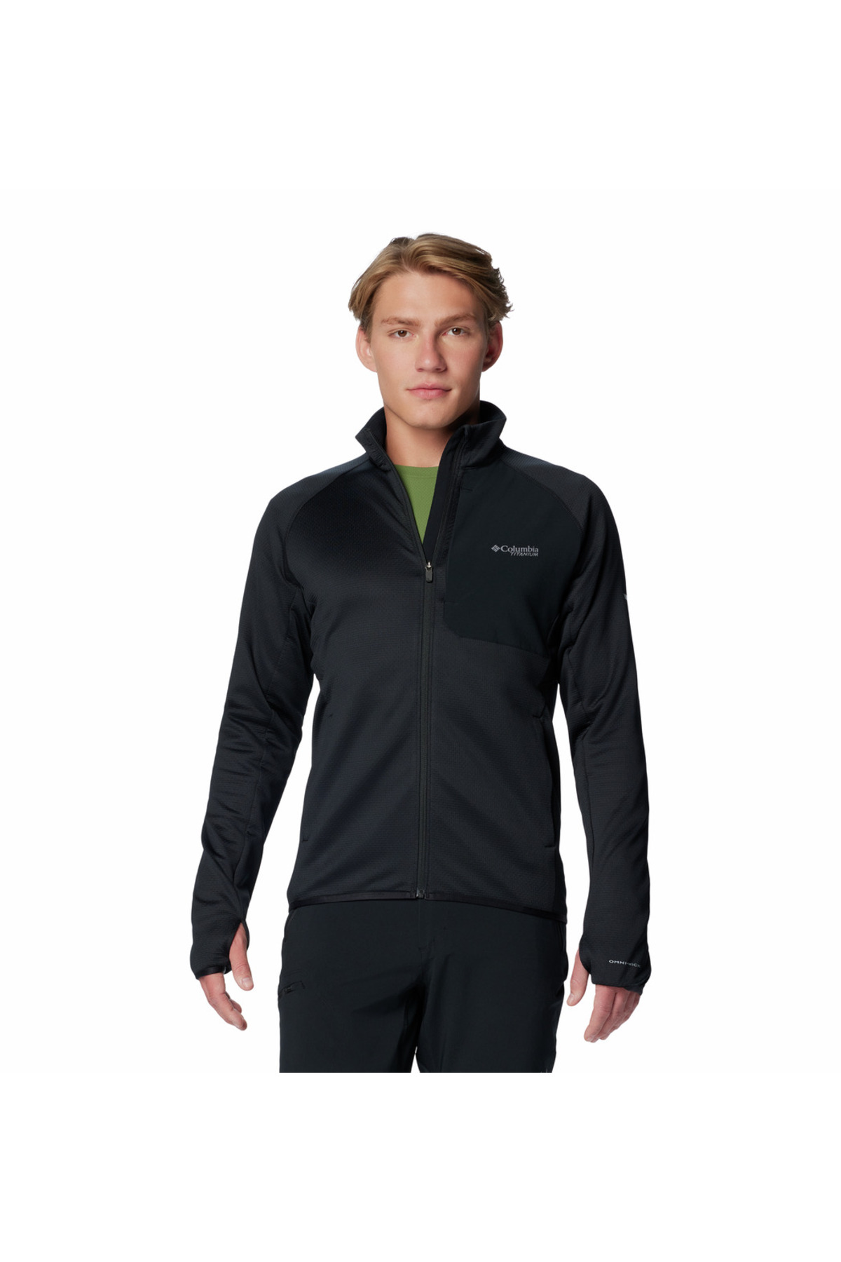 کلمبیا تاپ پشمی مردانه Triple Canyon Grid FZ II