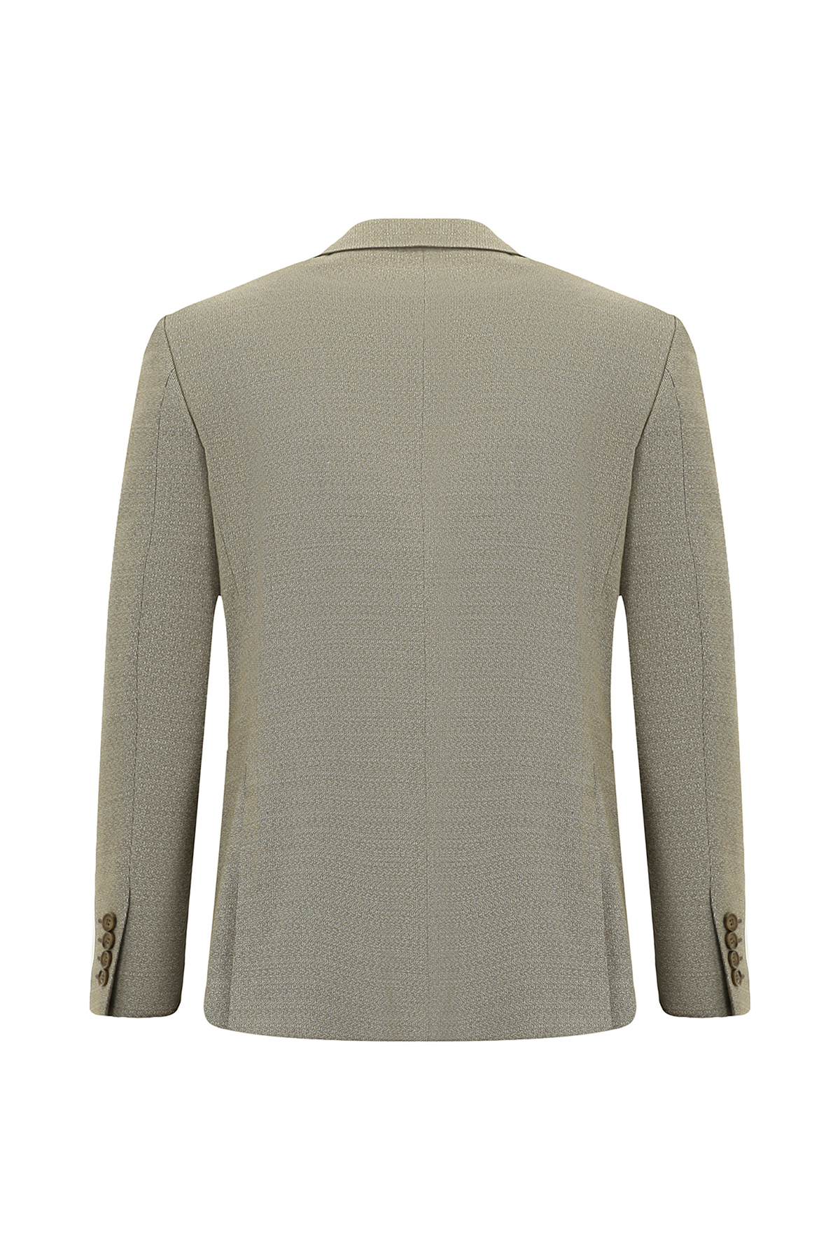 Kiğılı  Relaxed Fit Rahat Kesim Klasik Desenli Takım Elbise - Görsel 3