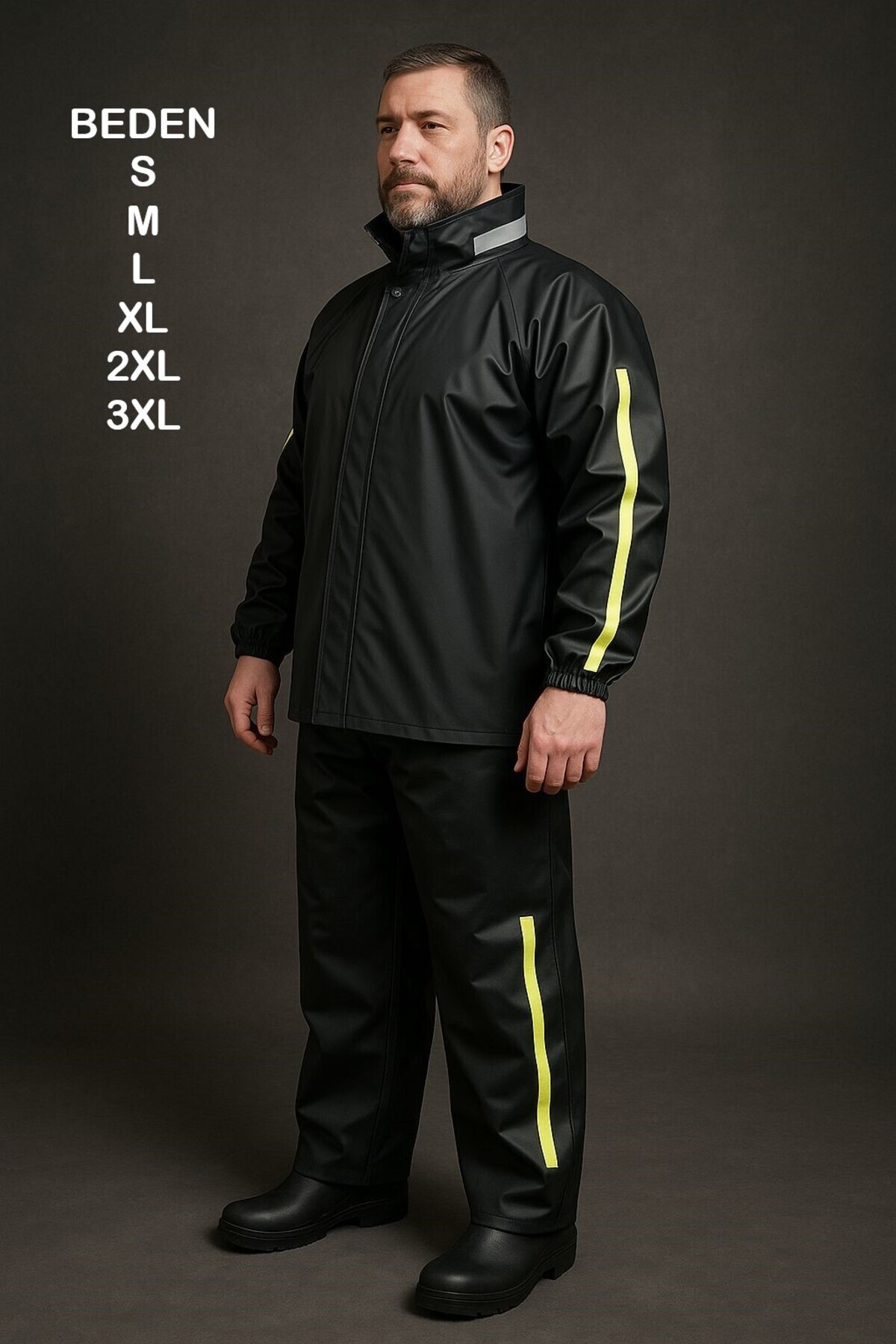 BYT Motosiklet Yağmurluk Pvc Dikişsiz Alt - Üst Takım (SU GEÇİRMEZ GARANTİLİ)