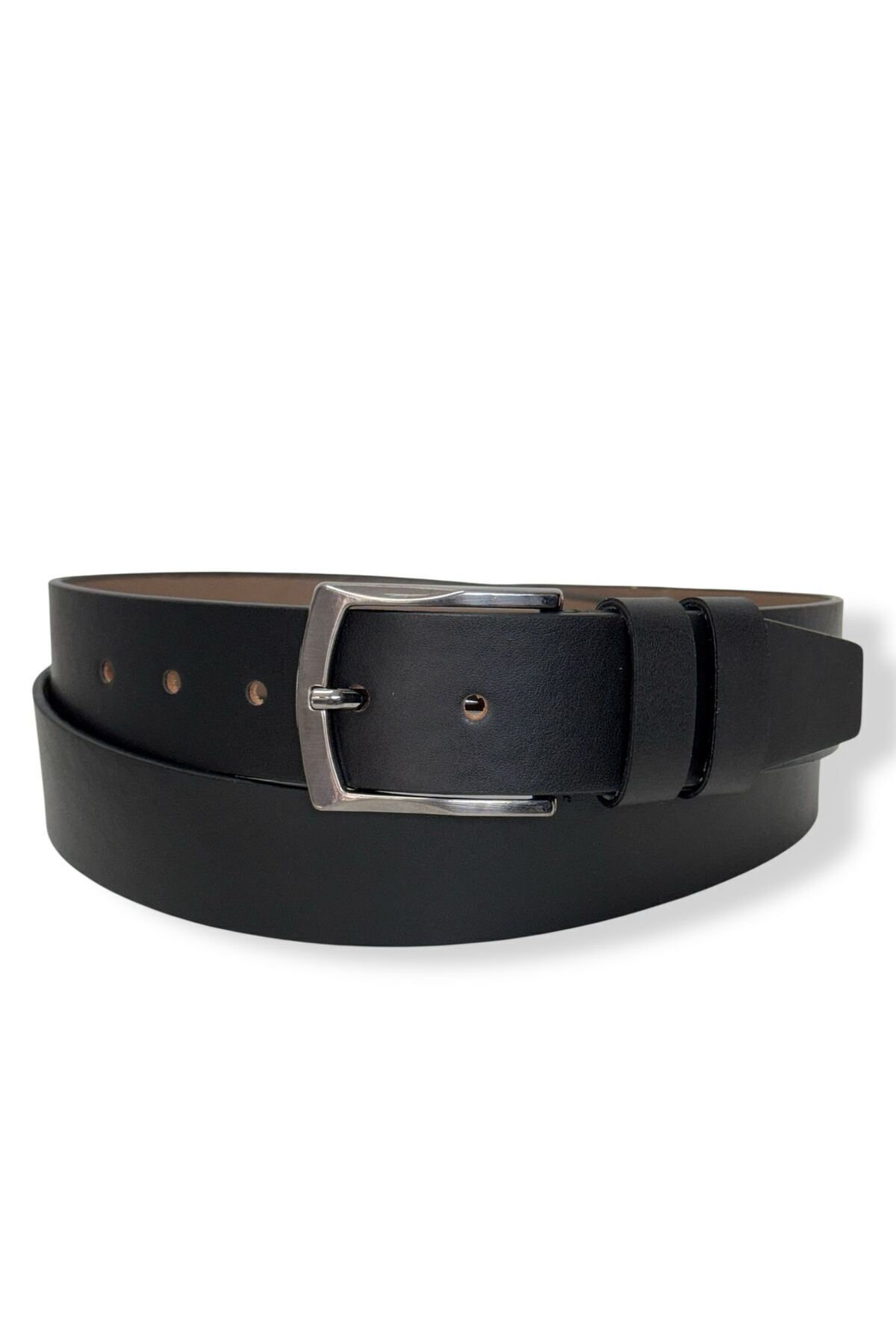 Gesa  Tüm kıyafetlerle uyumlu spor siyah Erkek kemer - Görsel 5