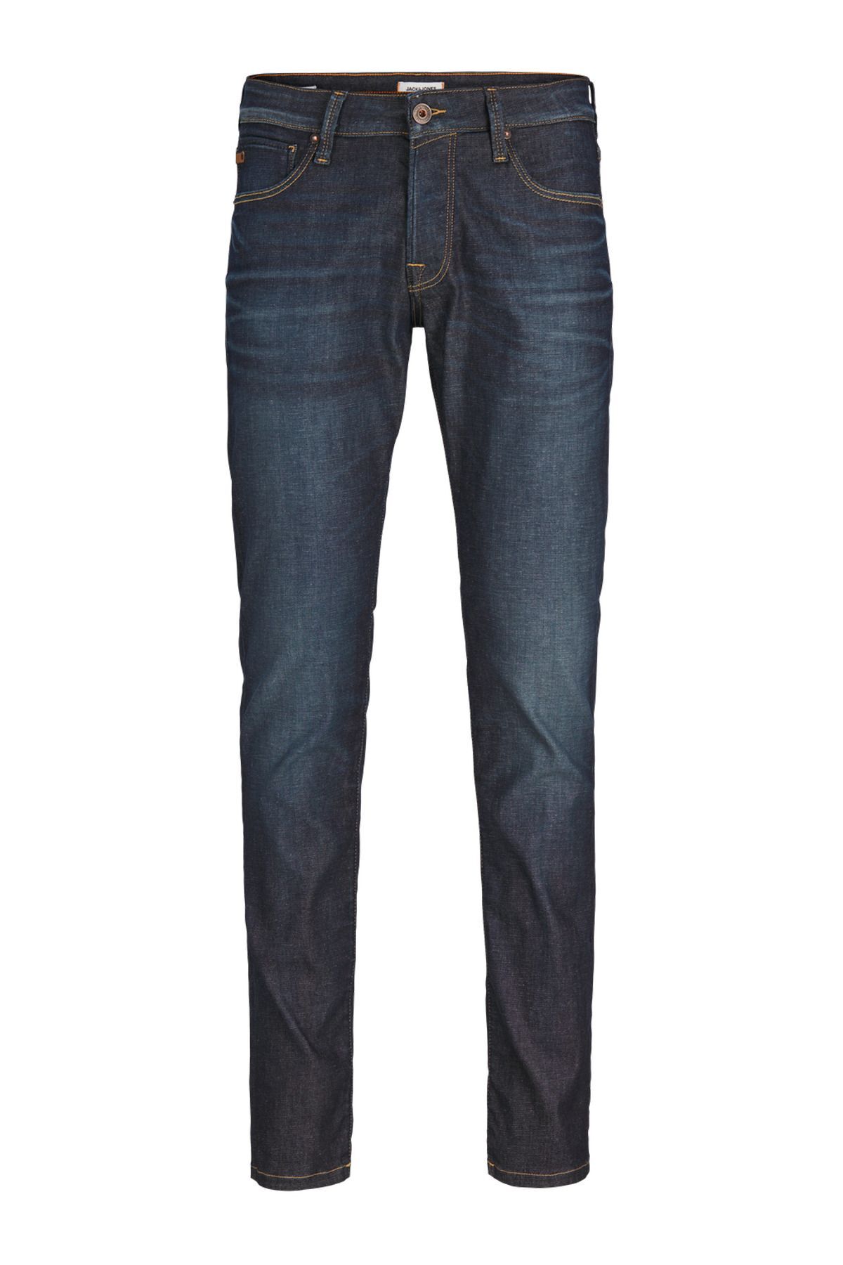 شلوار جین مردانه راسته فاق کوتاه | جک اند جونز Jack & Jones 12259815 - تصویر 5