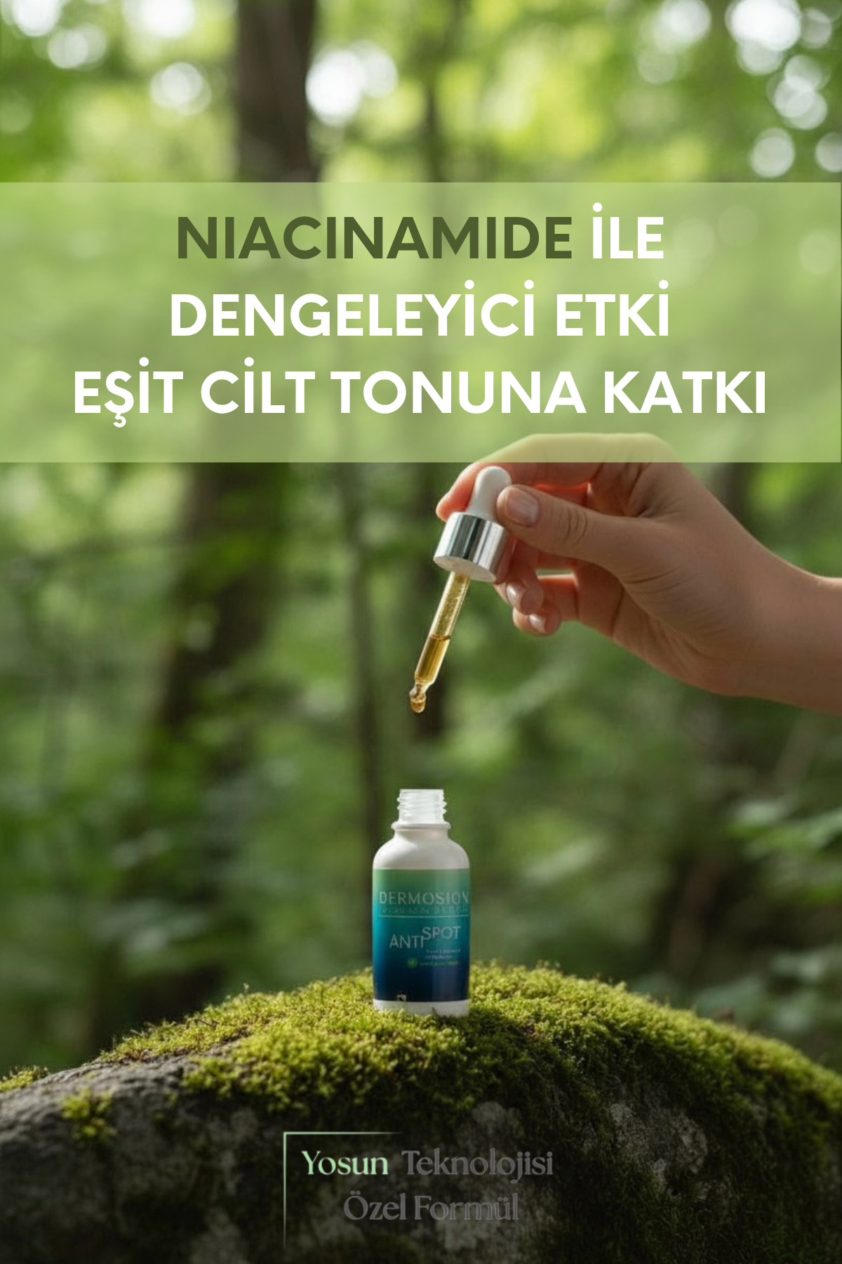 Leke Karşıtı Yosun Özlü Serum Alpha-Arbutin, Niasinamid, Besleyici Ve Ton Eşitleyici 30ml — 8684308448041 — تصویر 5 از 9