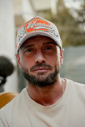RustandRich Kadın Erkek Turuncu Trucker Hat City's Collection Monaco